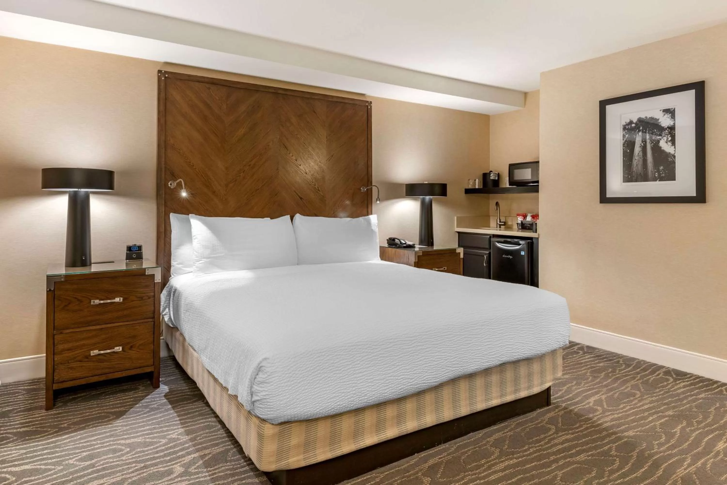 King Room with Roll-In Shower - Disability Access/Non-Smoking in Best Western Plus Stevenson Manor