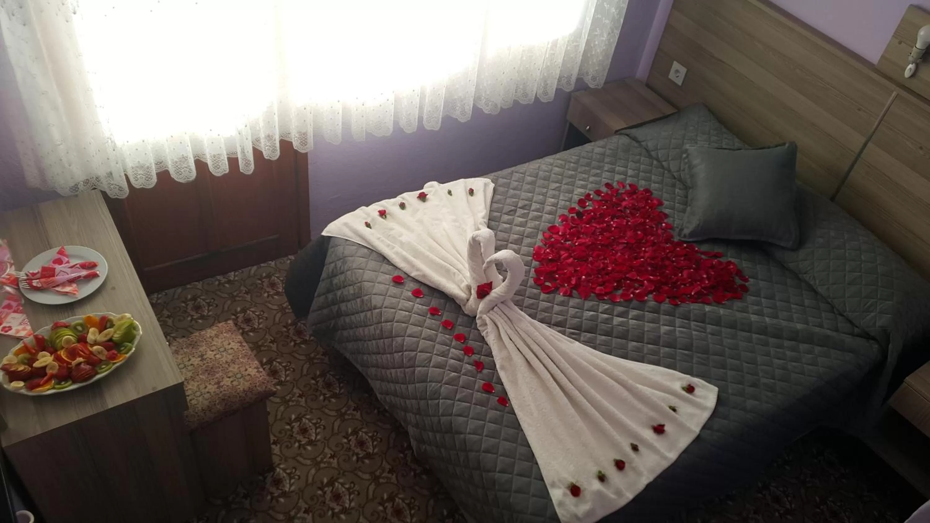 Bed in Grand Yayla Hotel