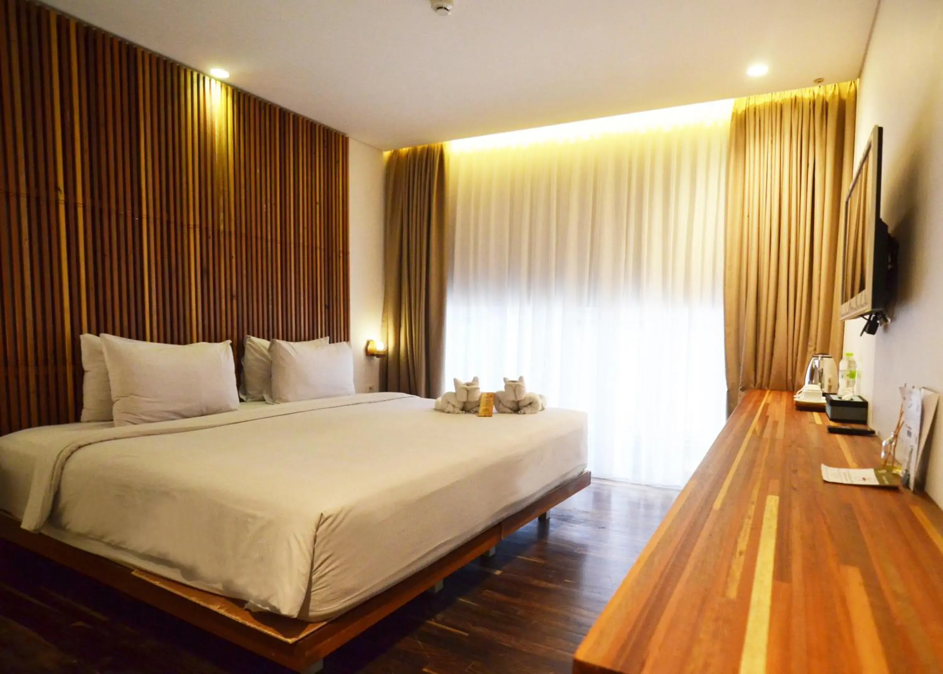 Bed in Greenhost Boutique Hotel Prawirotaman