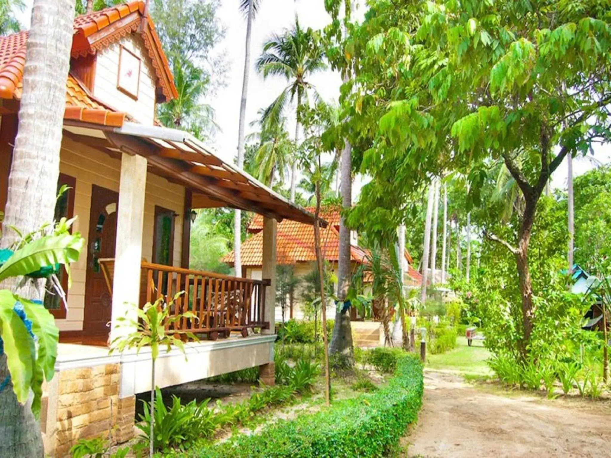 Facade/entrance, Property Building in Sayang Beach Resort Koh Lanta