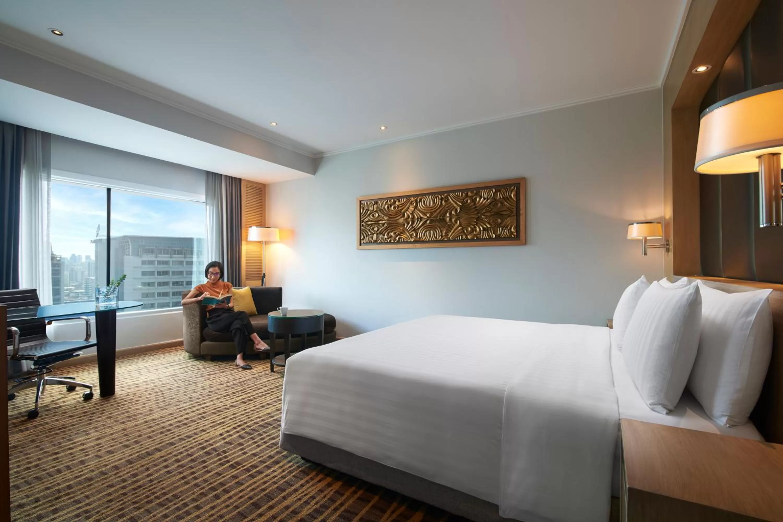 Photo of the whole room, Bed in Amari Bangkok
