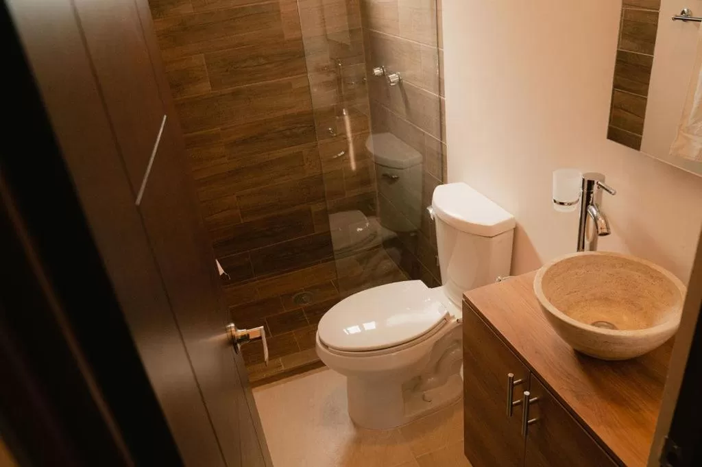 Bathroom in Hotel Fratelli