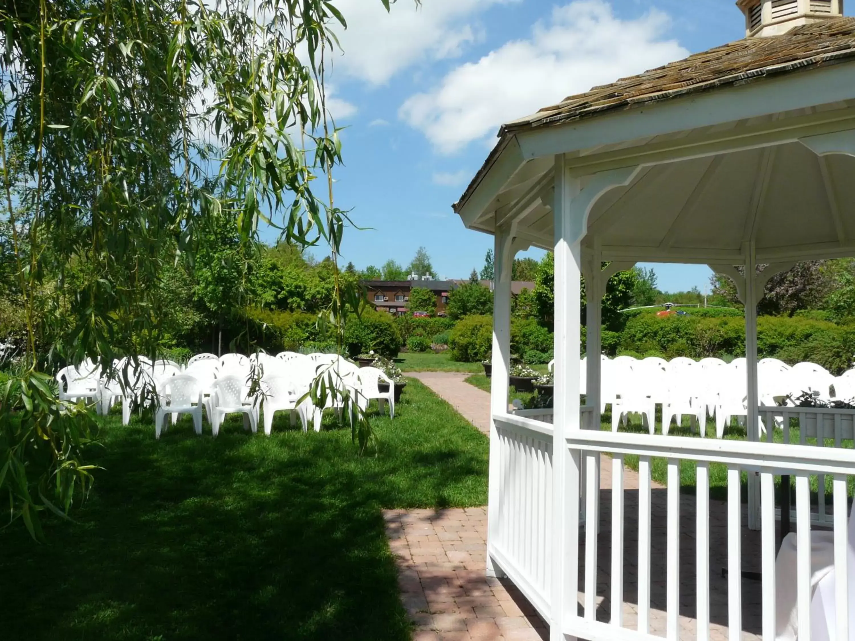 Garden in Auberge des Gallant