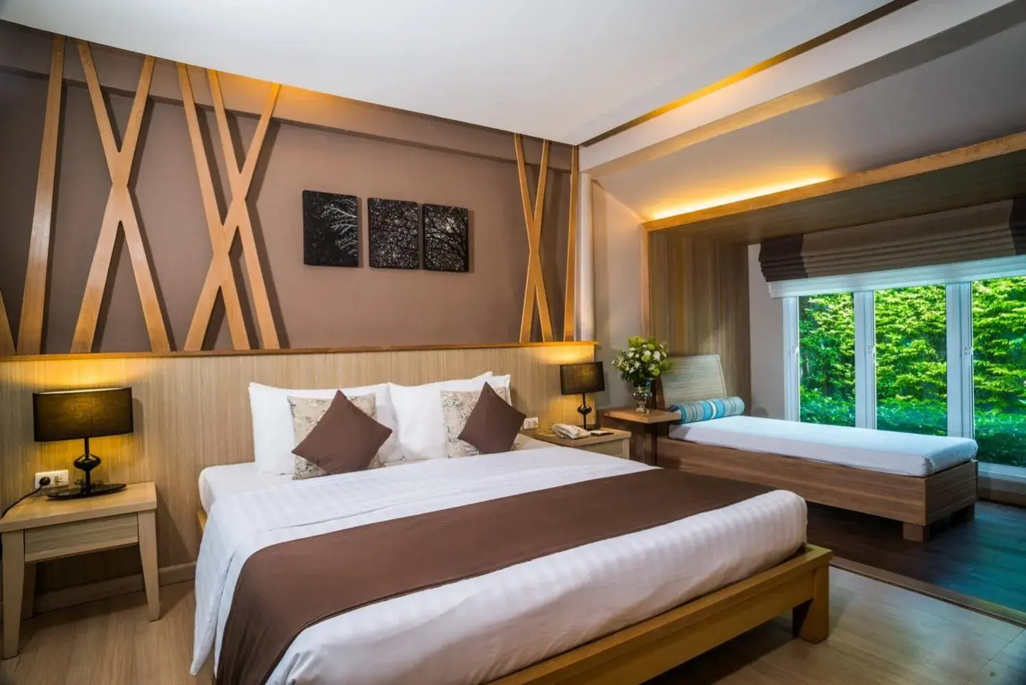 Bedroom, Bed in Synergy Samui