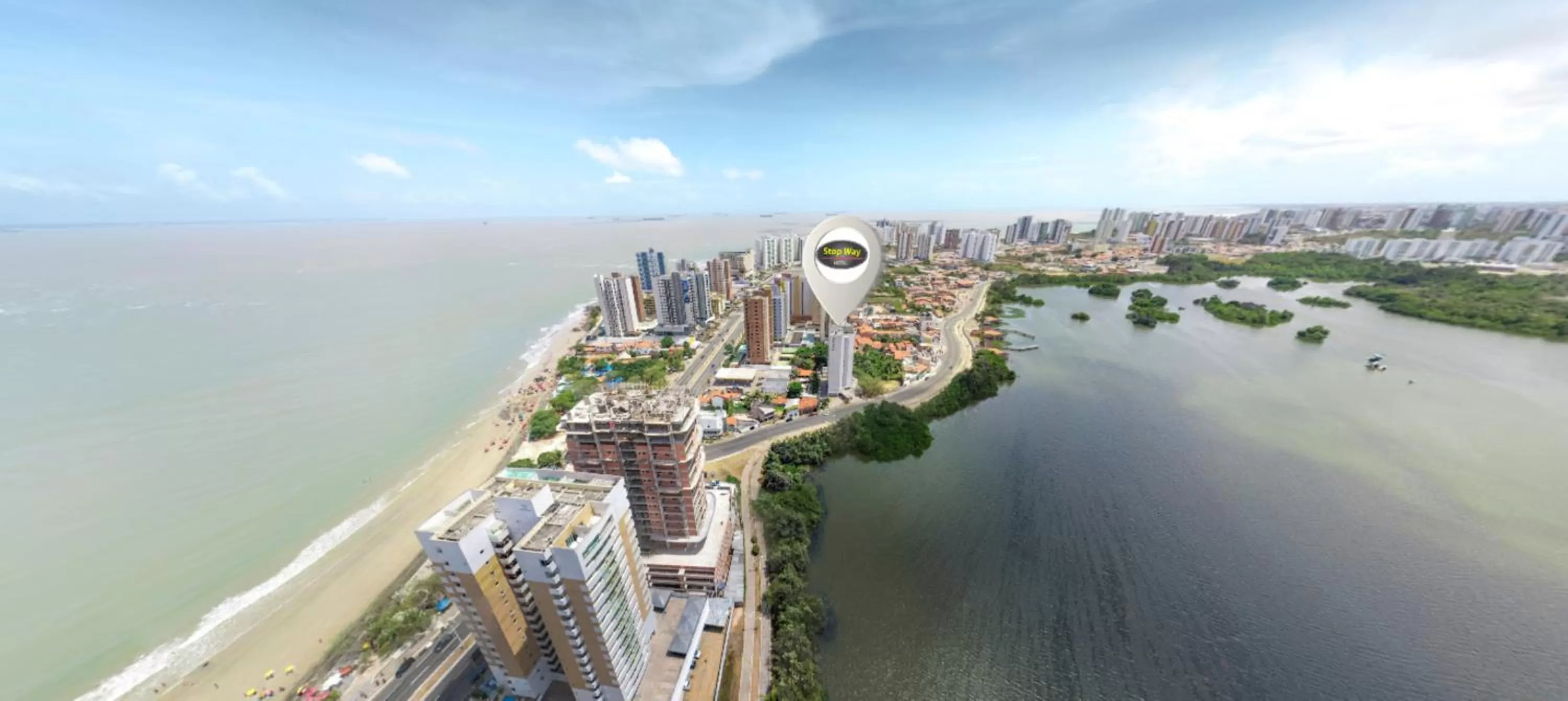 Bird's eye view in Stop Way Hotel São Luís