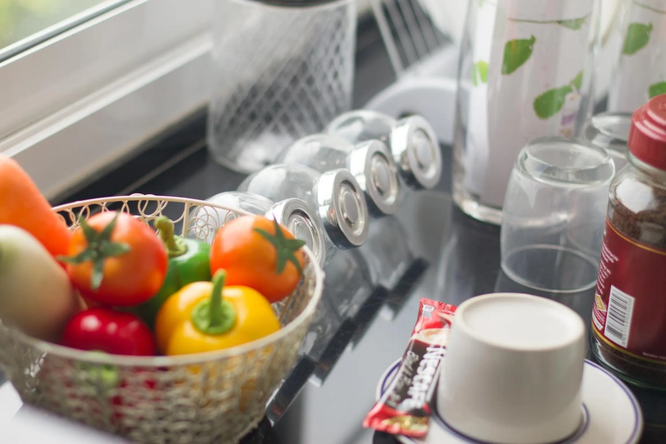 Kitchen or kitchenette in Charisma Residence