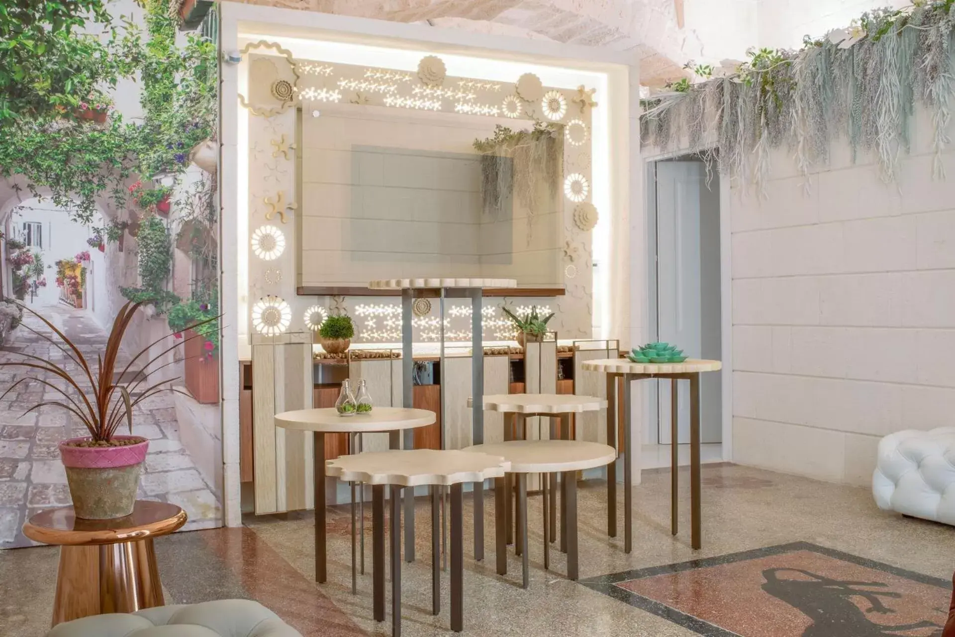 Lobby or reception in Vico Bianco Raro Villas Smart Rooms Collection