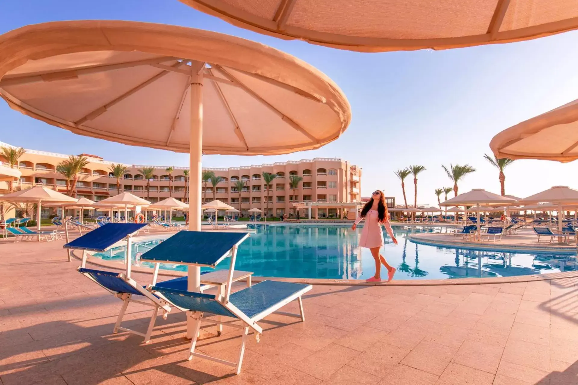 Swimming Pool in Beach Albatros Resort - Hurghada