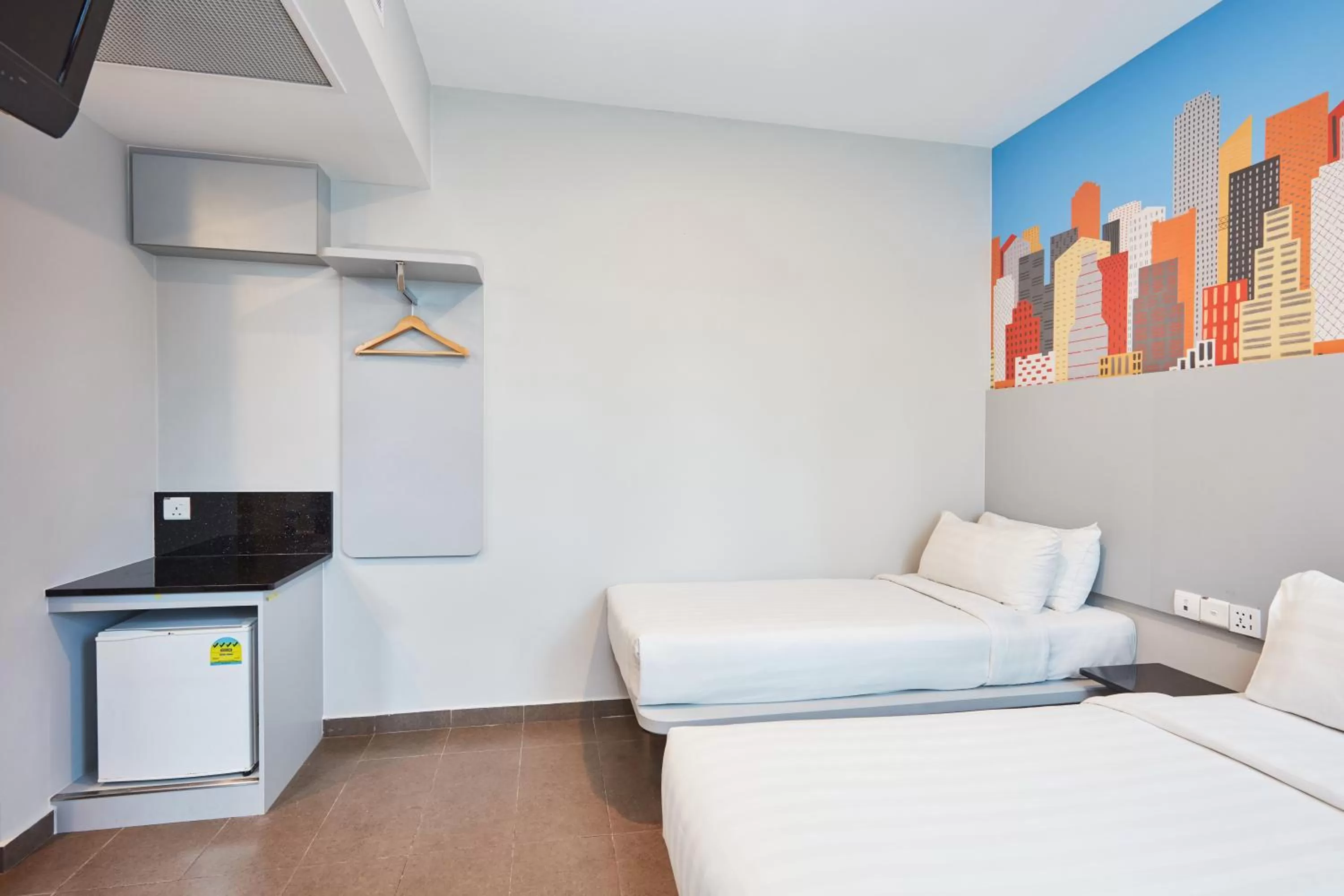 Bed in ibis budget Singapore Bugis
