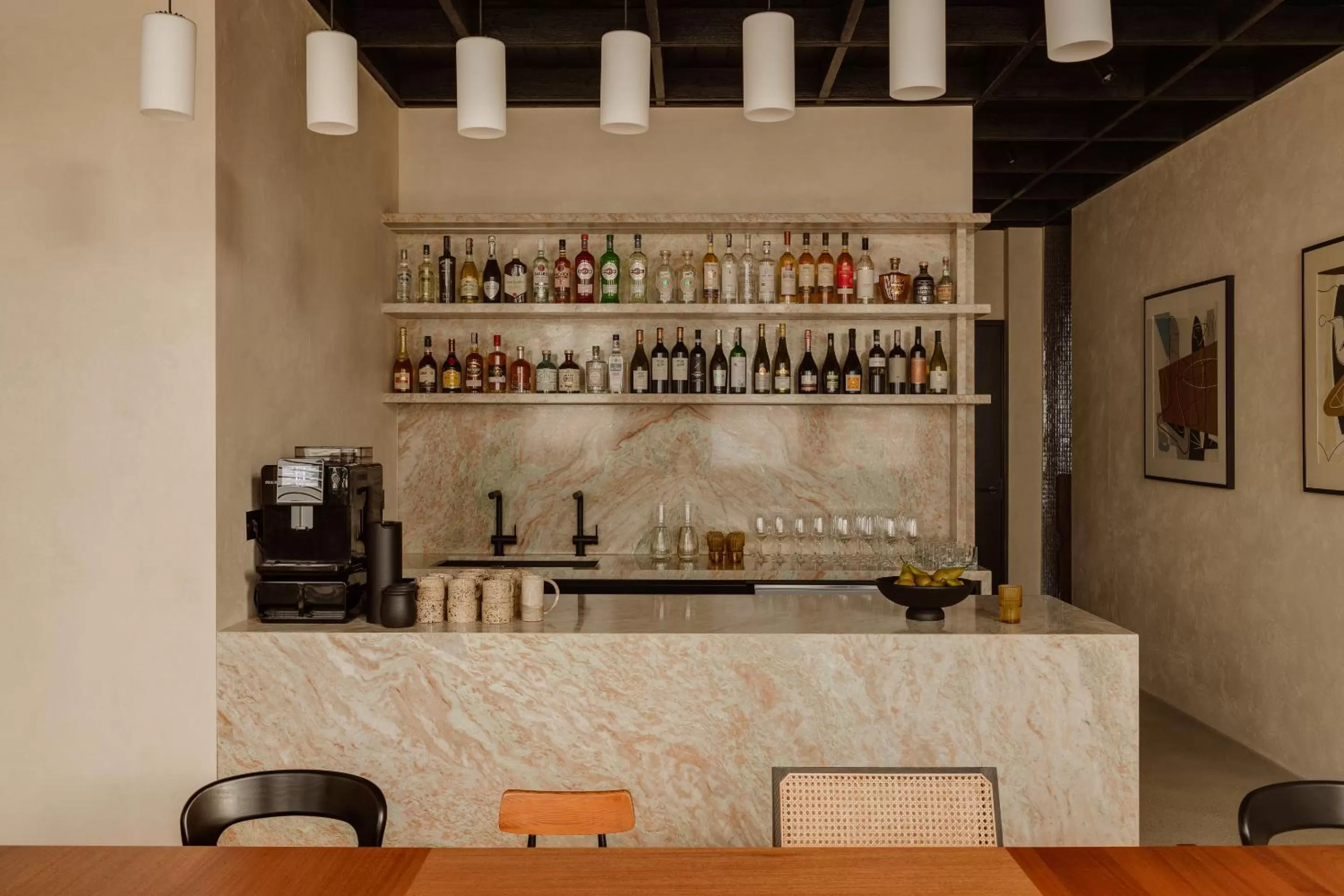 Lounge or bar in Warszauer Hotel