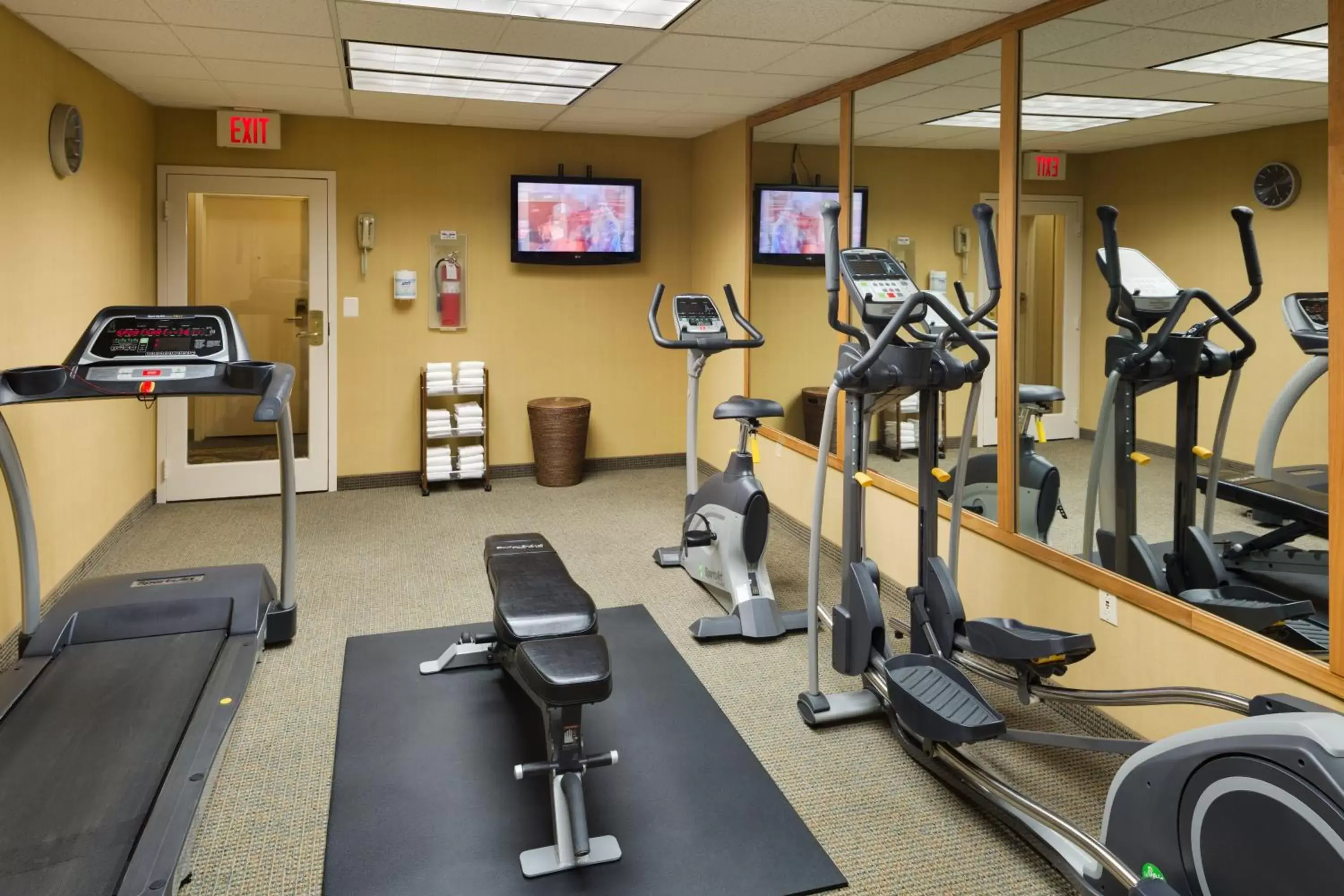 Fitness centre/facilities, Fitness Center/Facilities in Holiday Inn Express Southington, an IHG Hotel