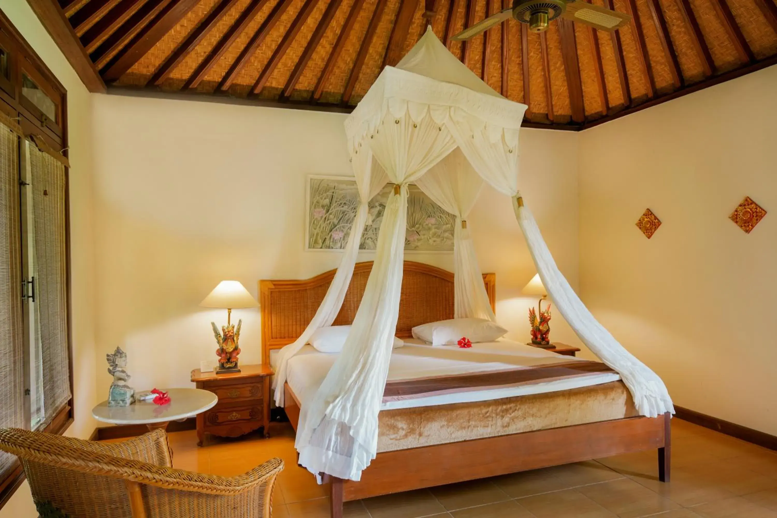 Bedroom, Bed in Villa Chempaka Hotel