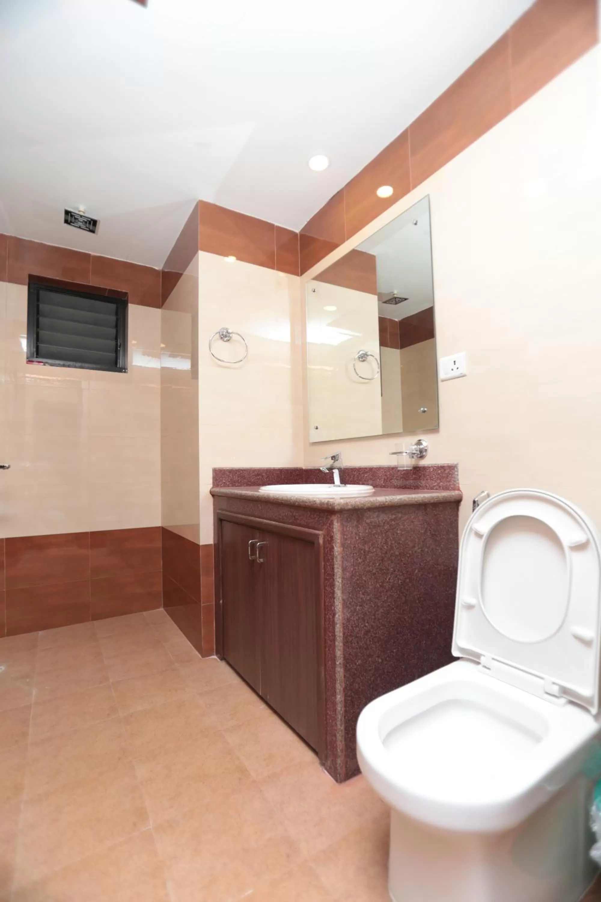 Bathroom in Hotel The Clock