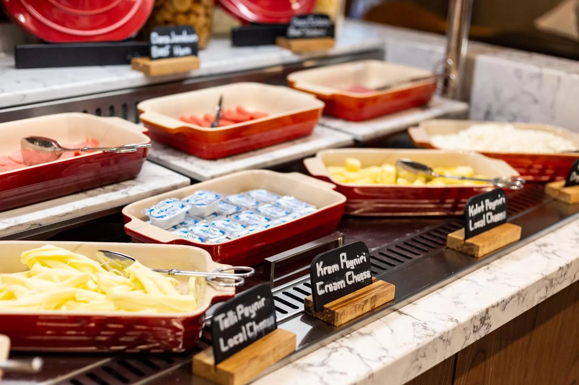 Buffet breakfast in Novotel Trabzon