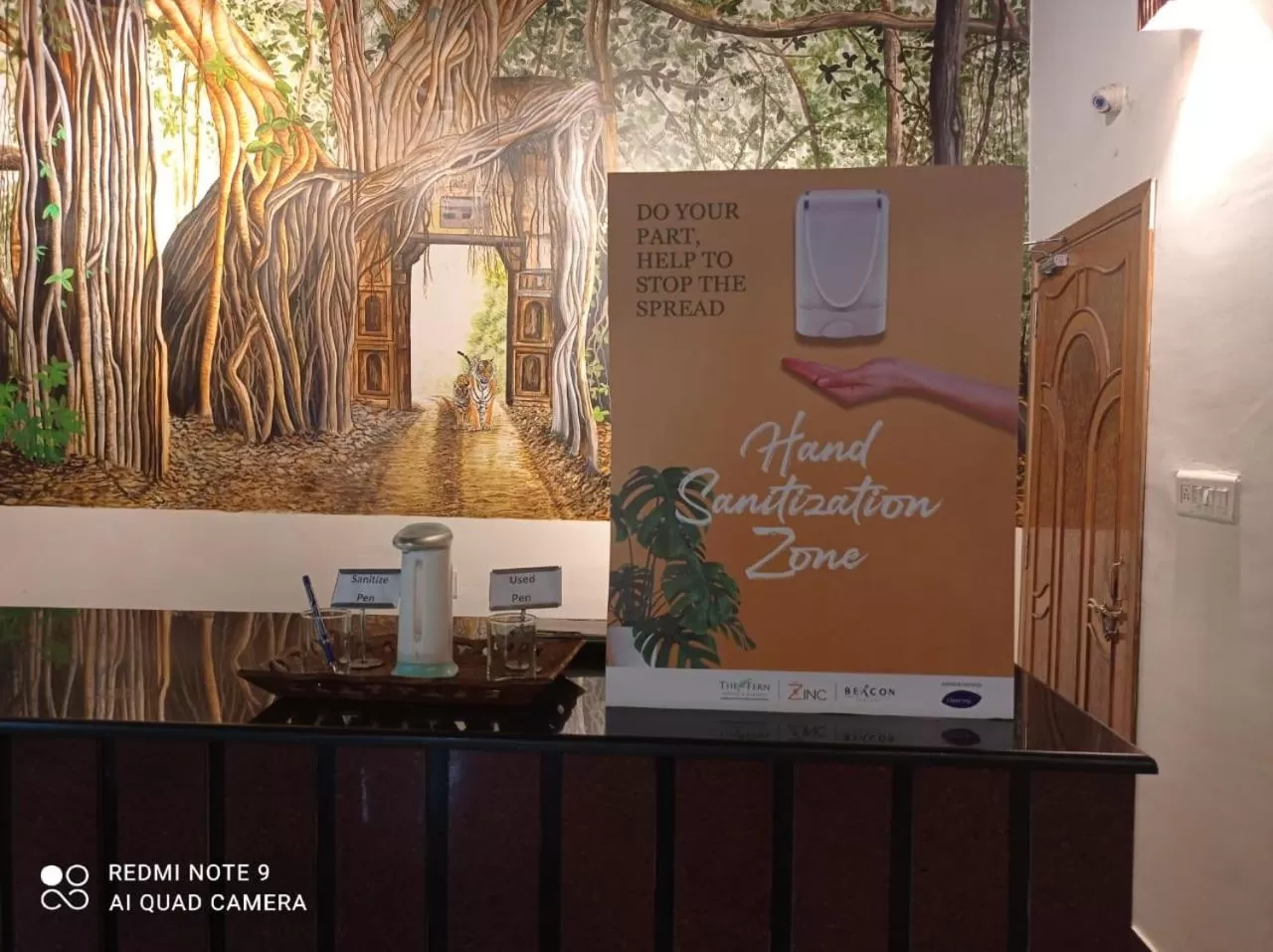 Lobby or reception in The Fern Ranthambore Forest Resort Rajasthan