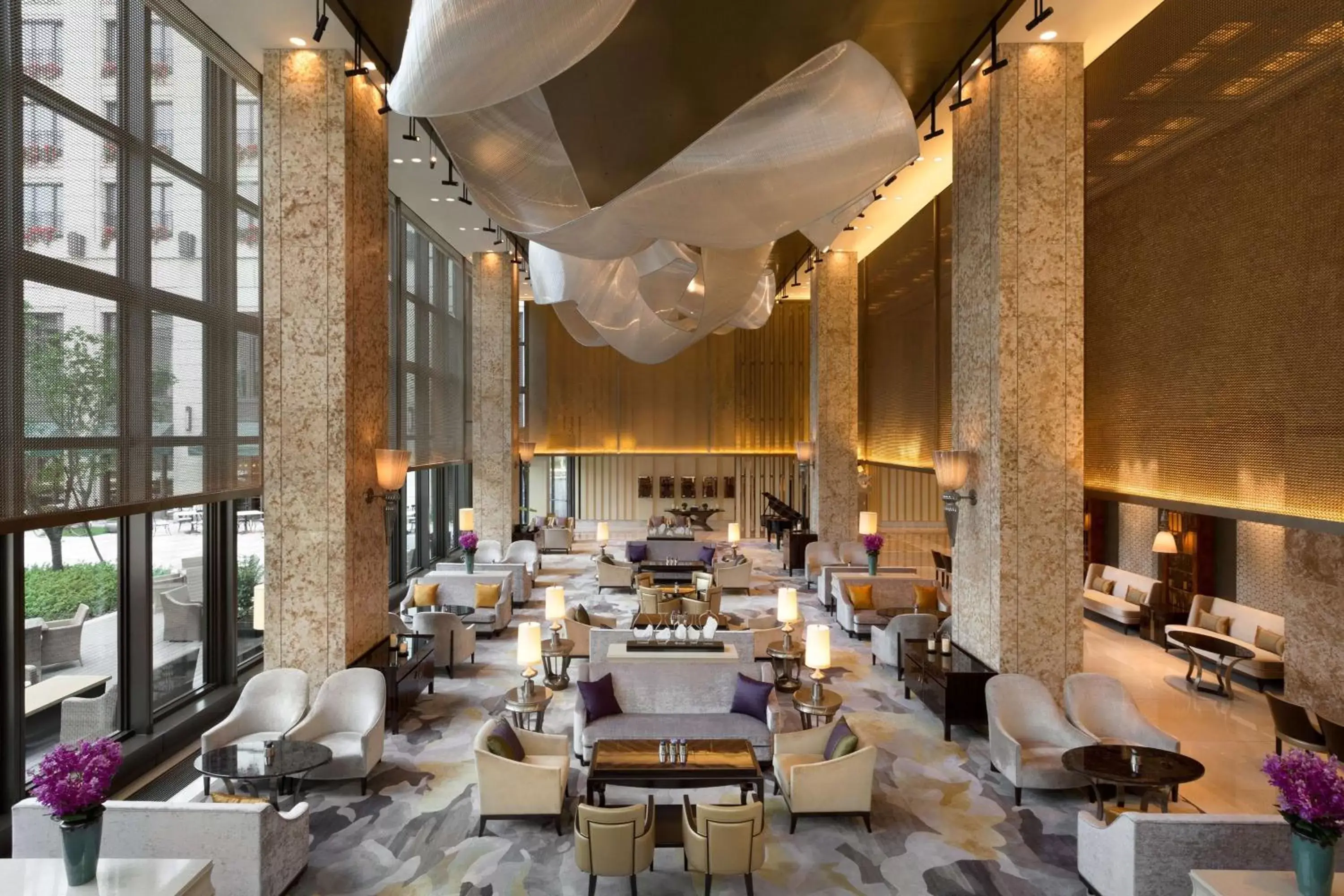 Lobby or reception, Restaurant/Places to Eat in Midtown Shangri-La, Hangzhou