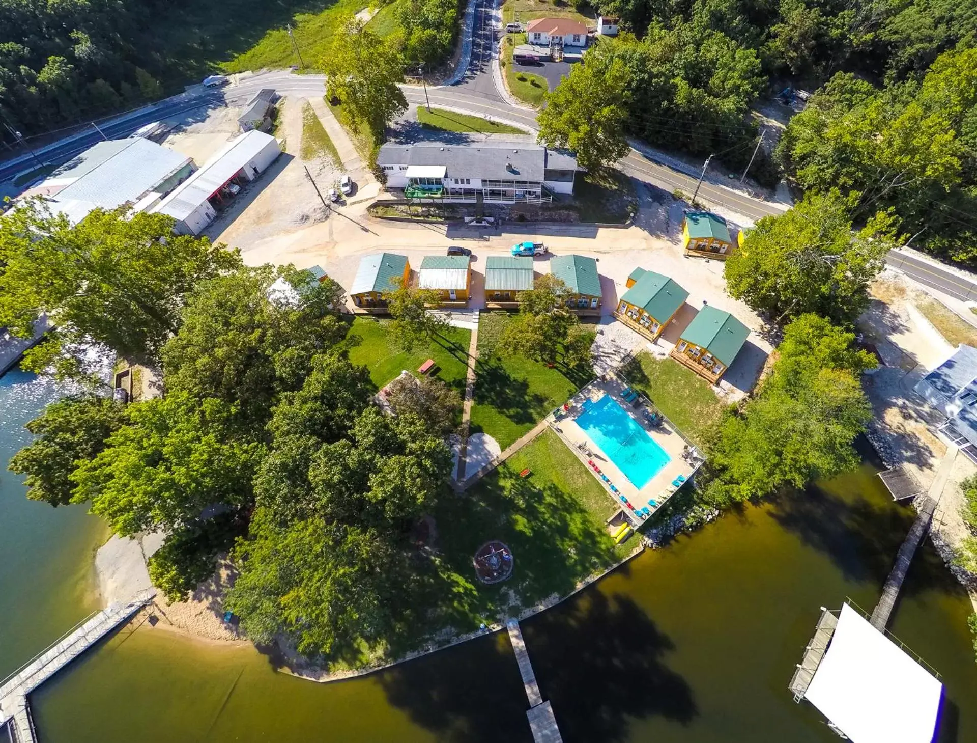 View (from property/room), Bird's-eye View in Buddy's Harbor