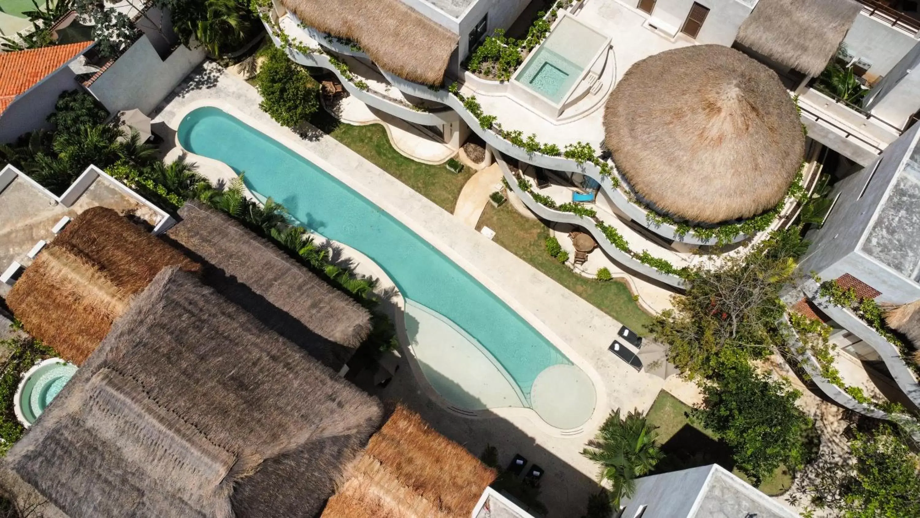 Swimming pool, Pool View in Niwa Tulum Luxury Suites