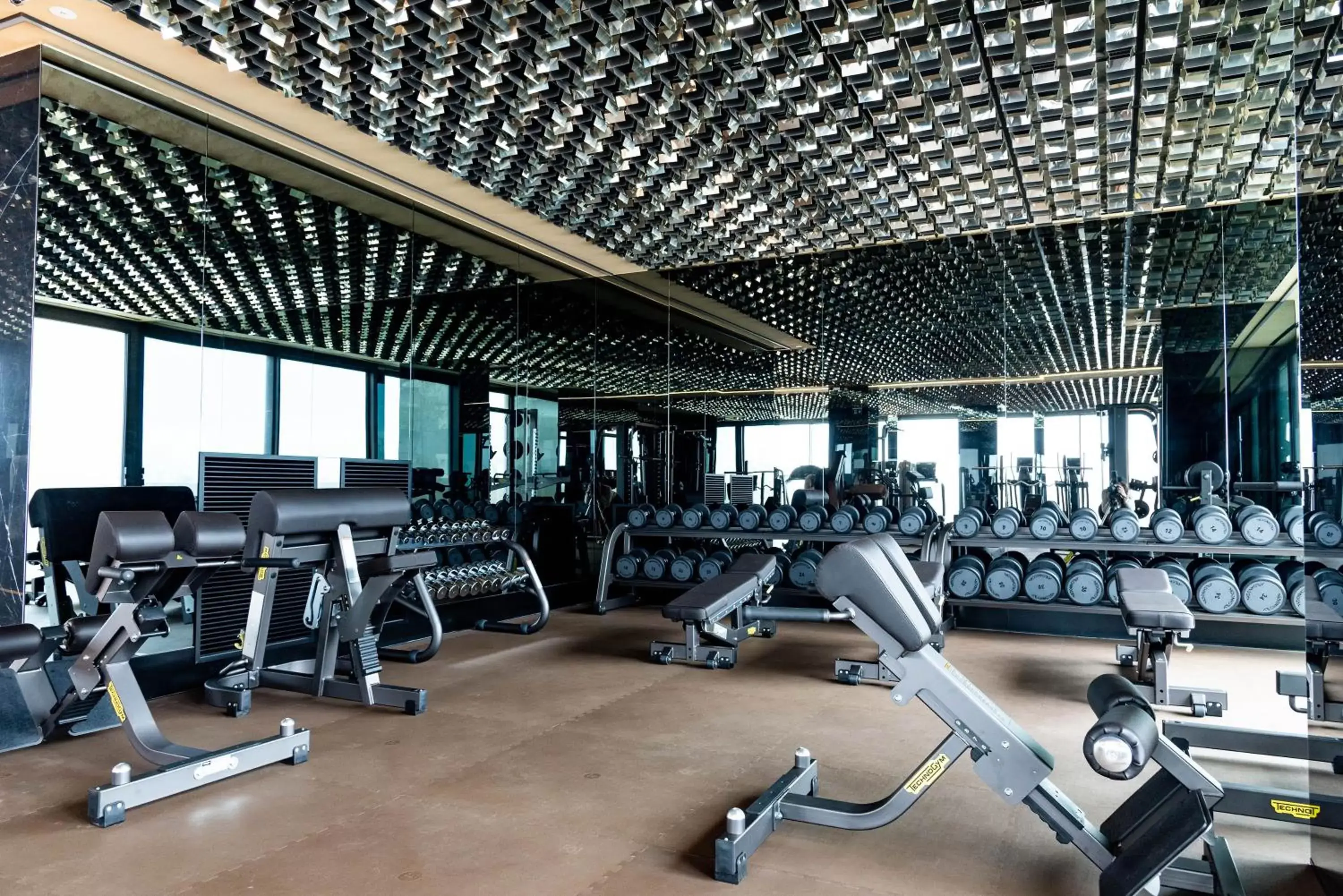 Fitness Center/Facilities in The Promenade Luxury Wellness Hotel