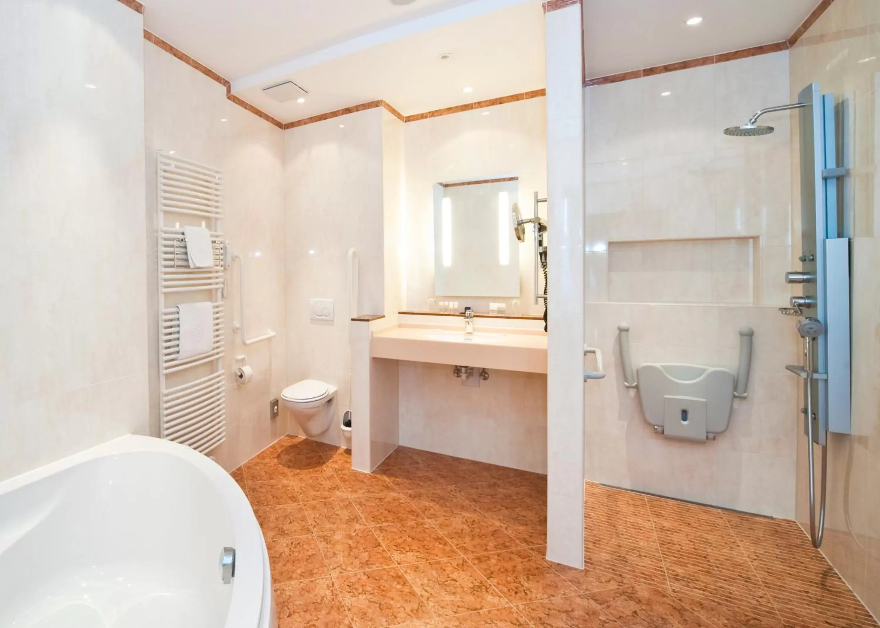 Bathroom in Grand Hotel Cravat