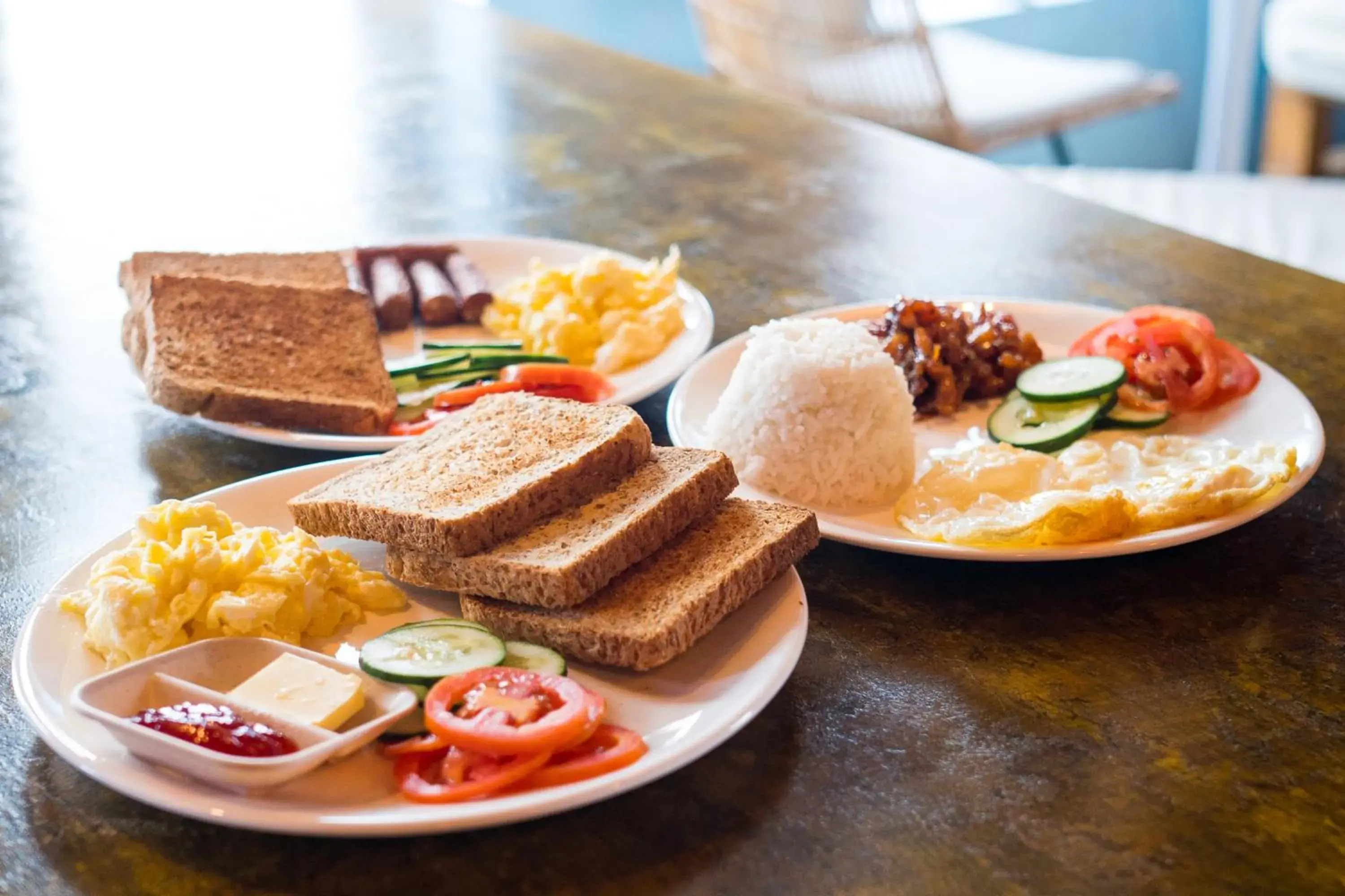 Breakfast in Abraham Manila