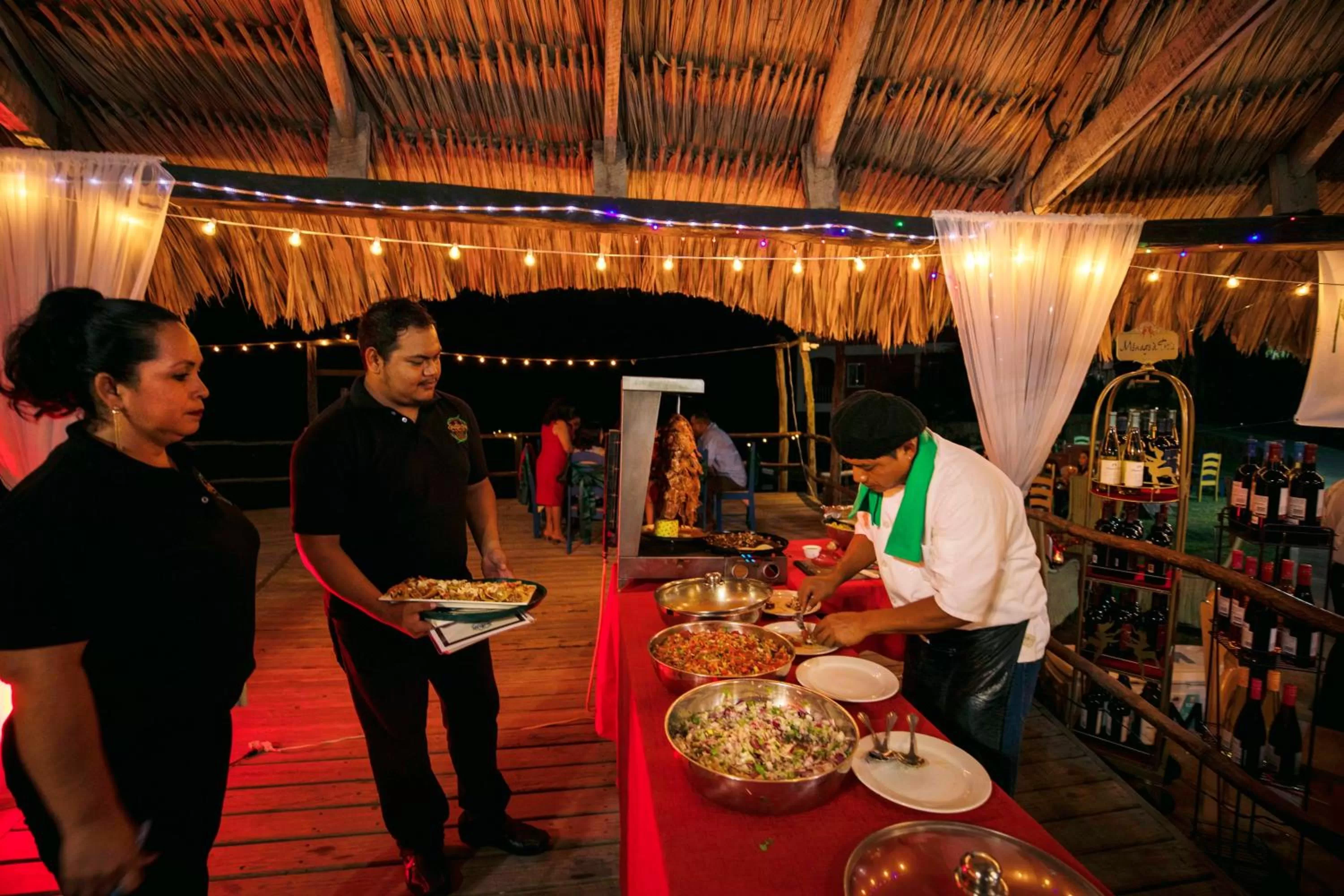 Staff in Lamanai Hotel & Marina