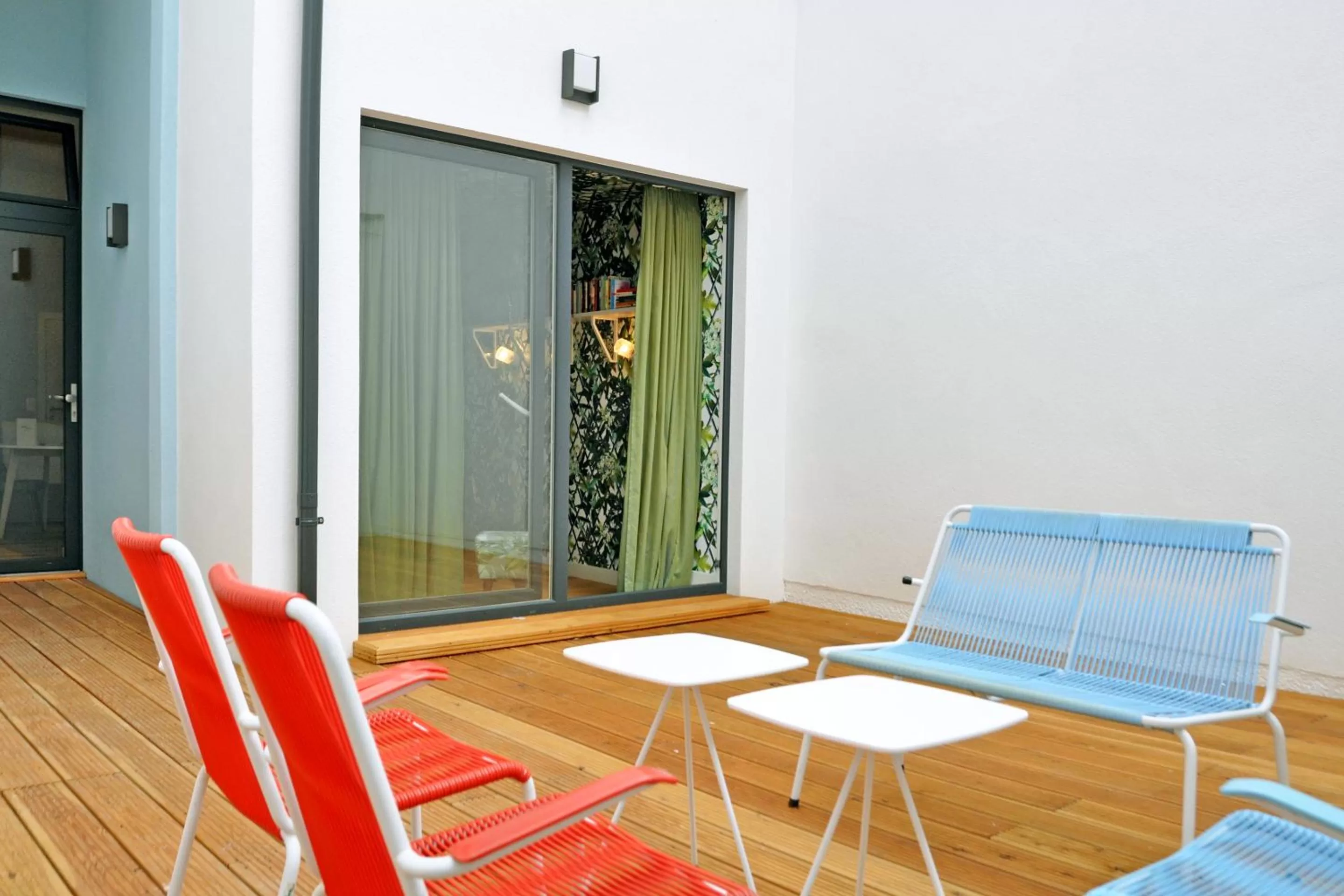 Patio in grätzlhotel Schönbrunn