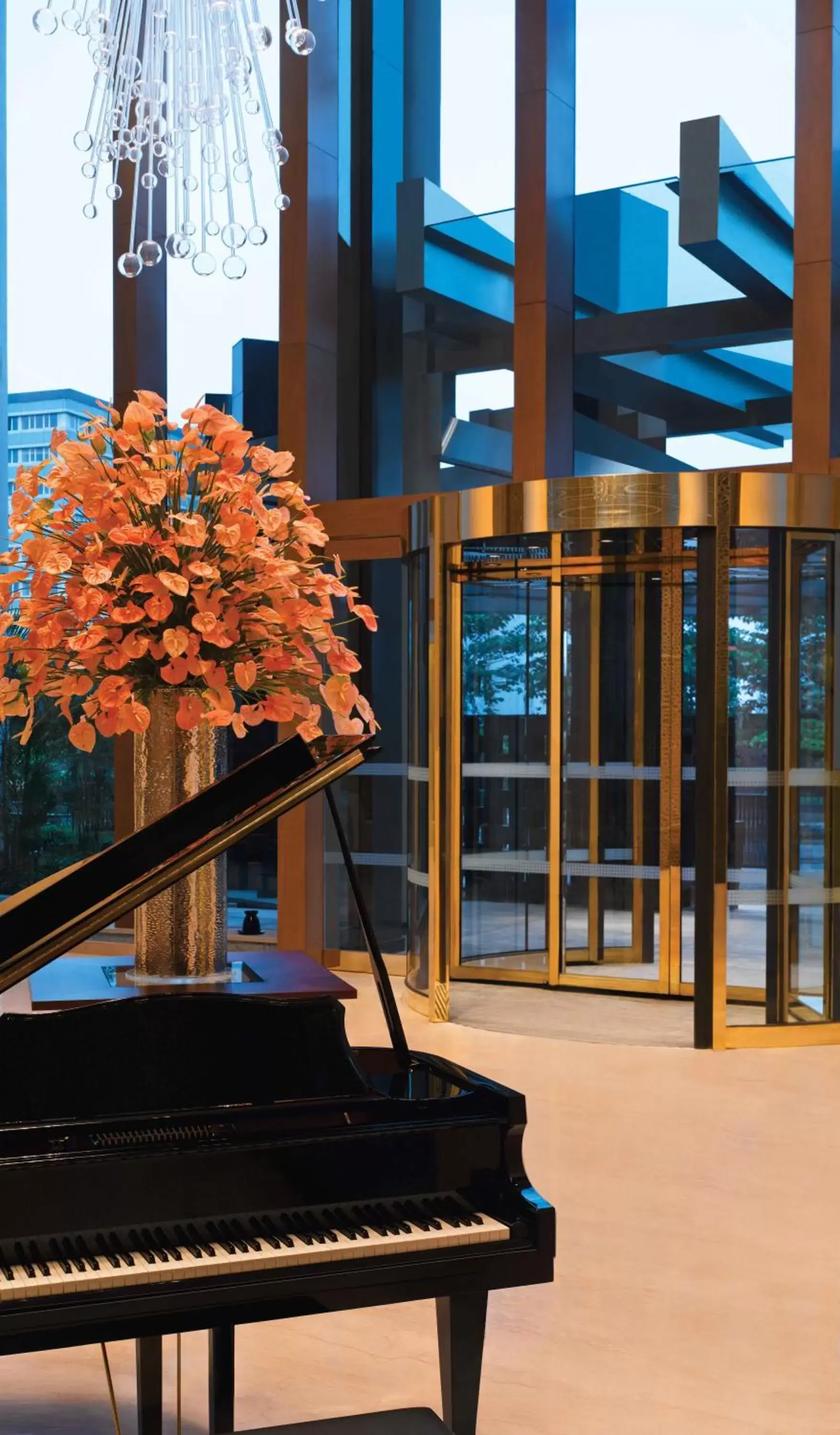Lobby or reception in Trident Bandra Kurla Lobby or reception in Trident Bandra Kurla