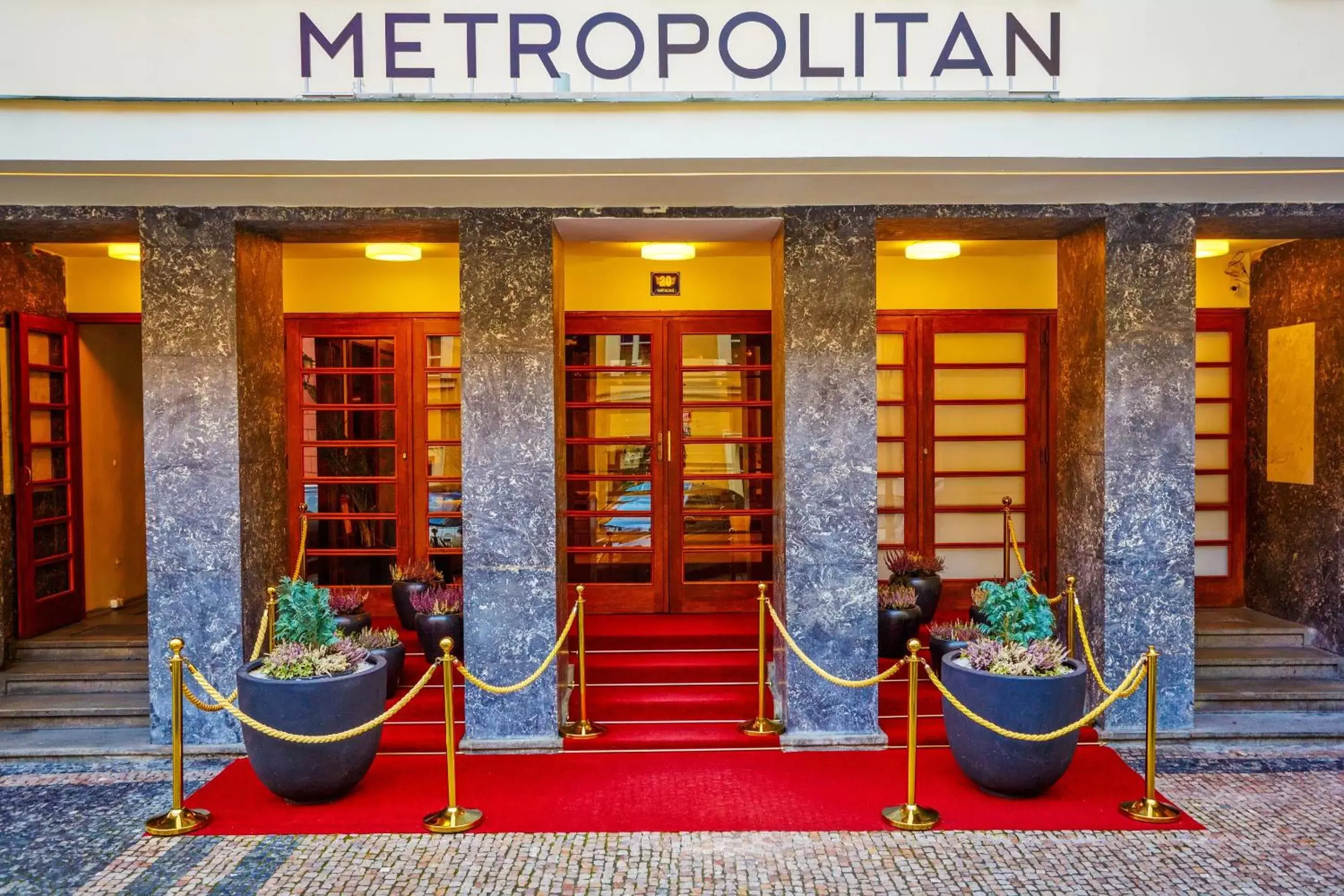 Facade/entrance in Metropolitan Old Town Hotel - Czech Leading Hotels