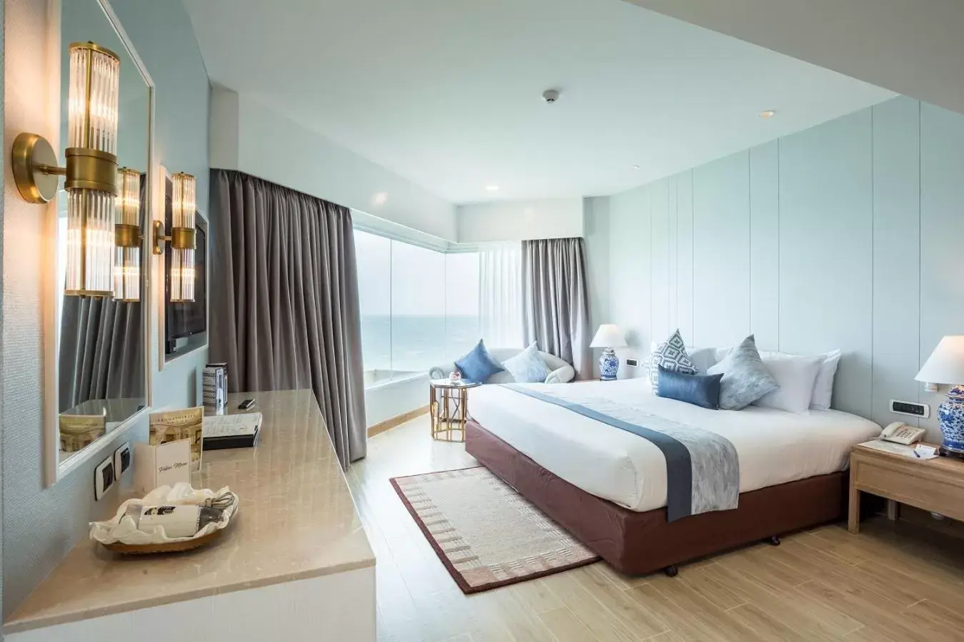 Bedroom in Royal Cliff Beach Hotel Pattaya