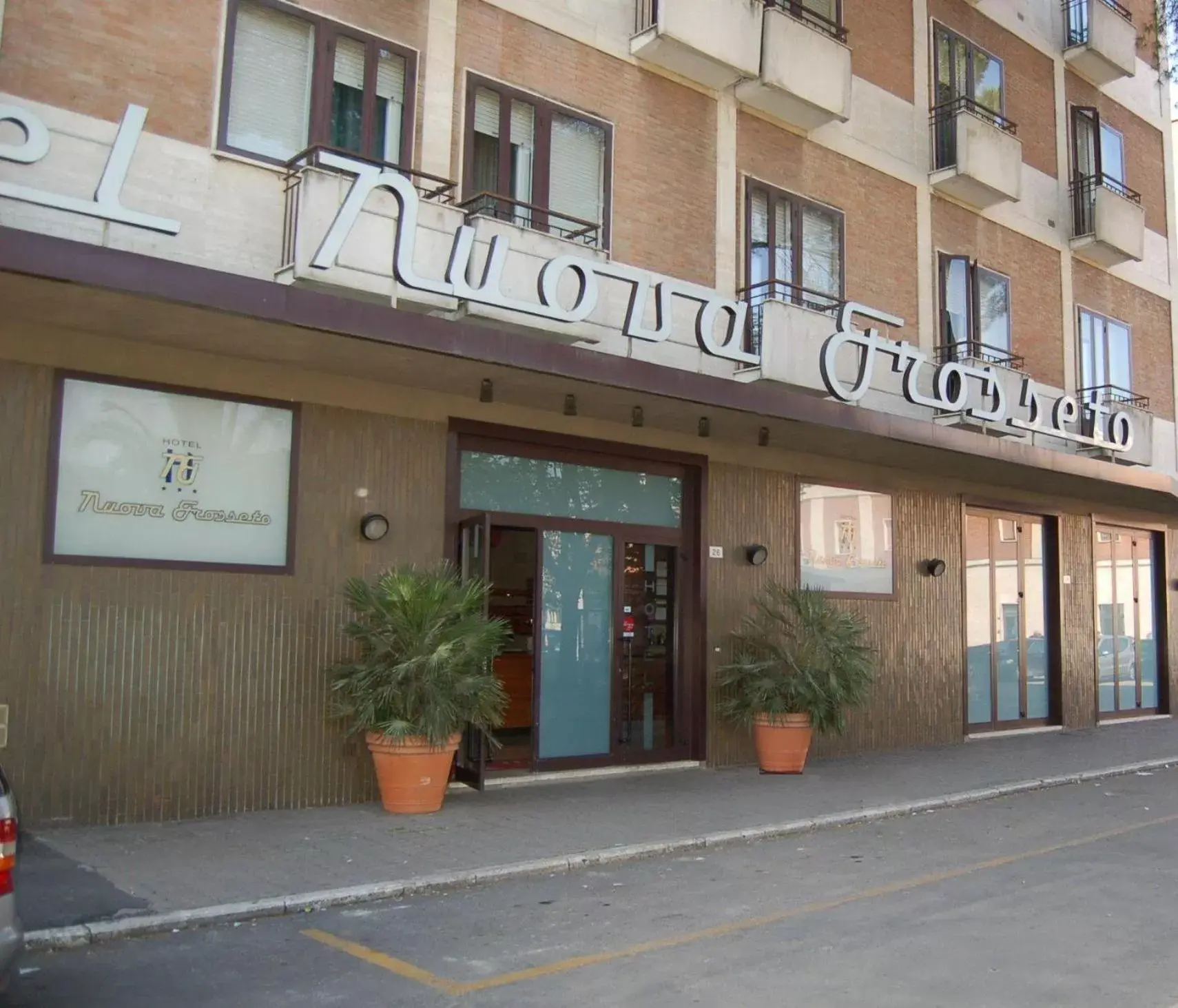 Facade/entrance in Hotel Nuova Grosseto