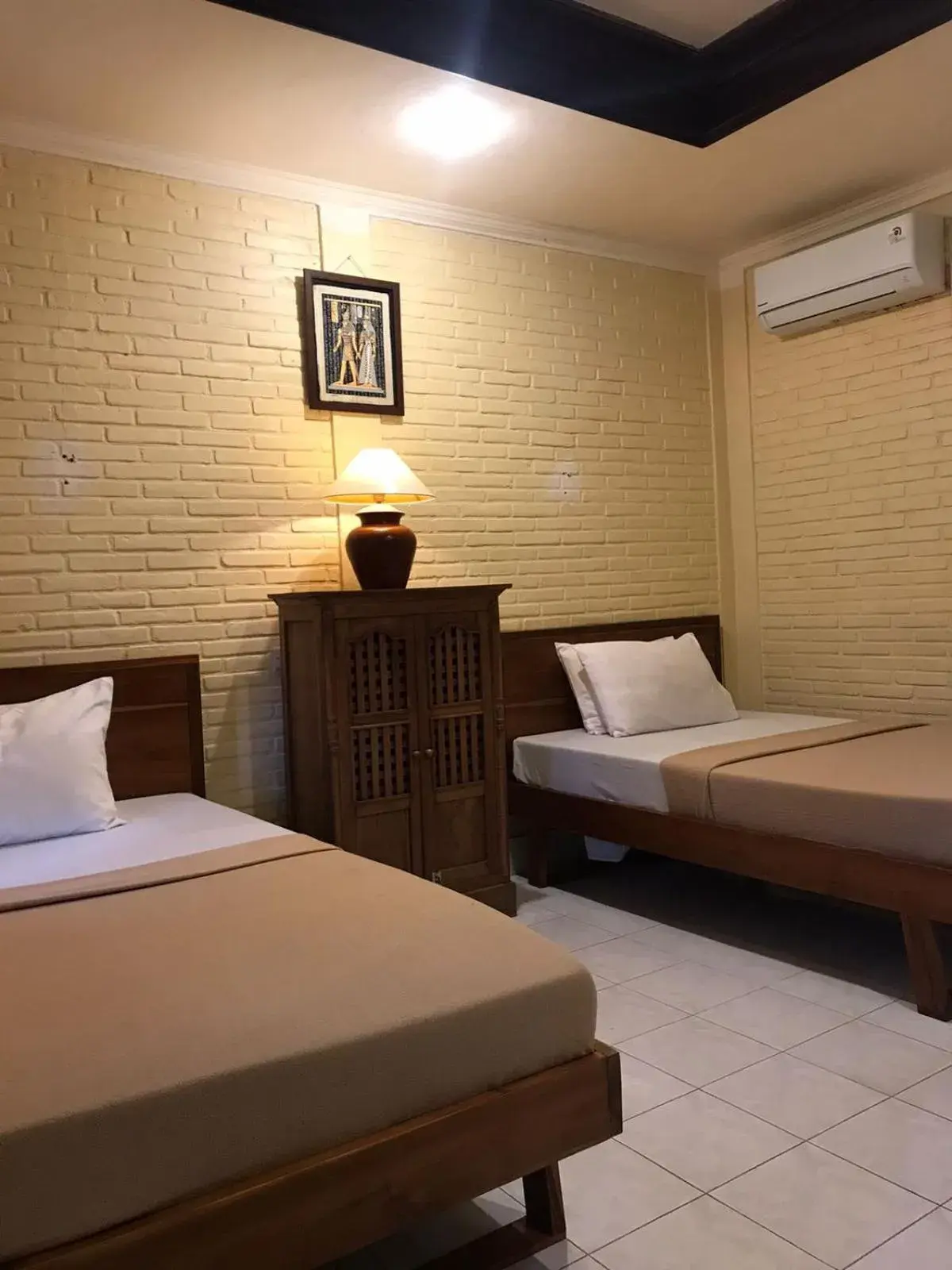 Bed in Pande Permai Bungalows