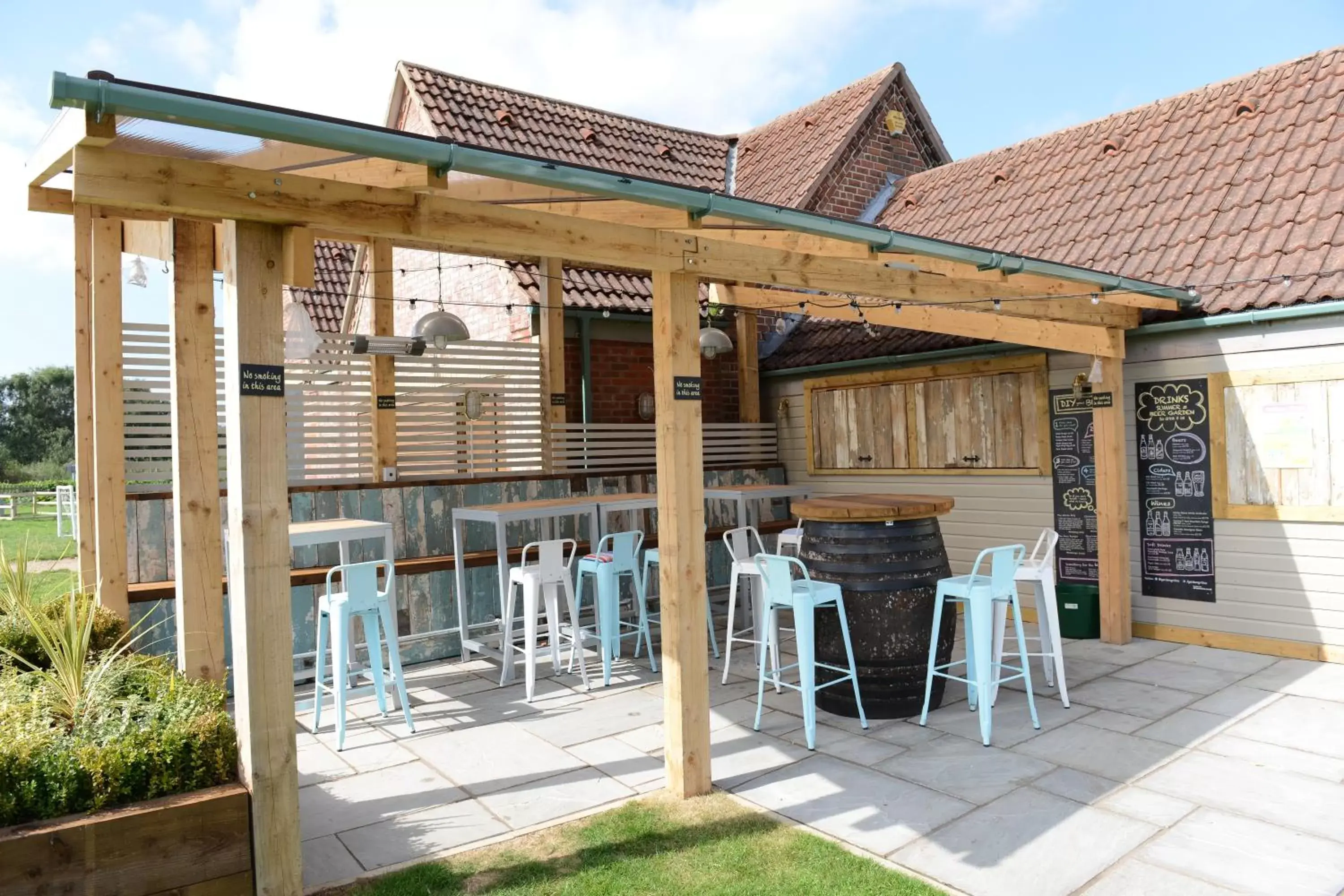 Patio in Woodcocks, Lincoln by Marston's Inns