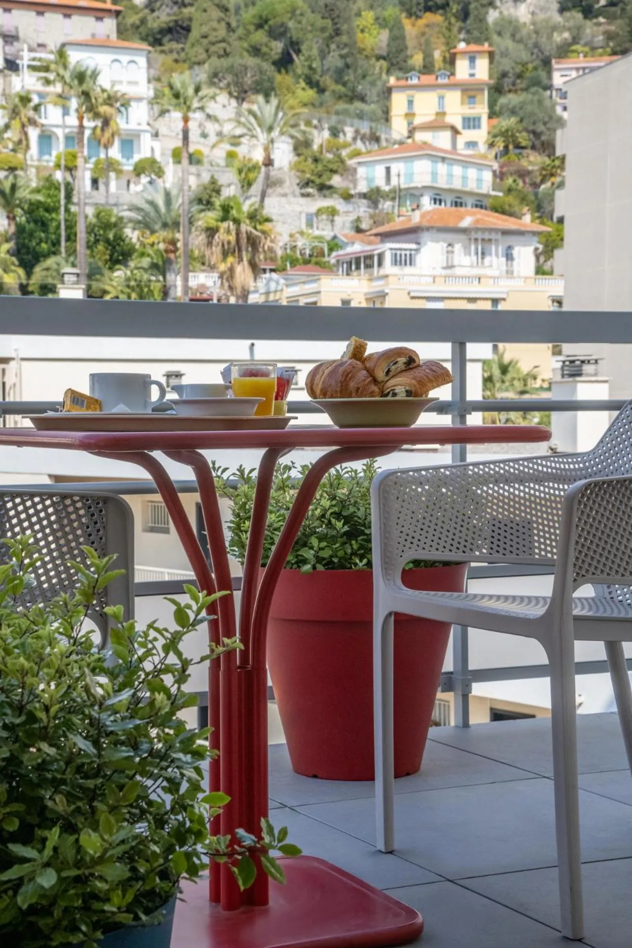 Balcony/Terrace in ibis budget Menton Bord de Mer
