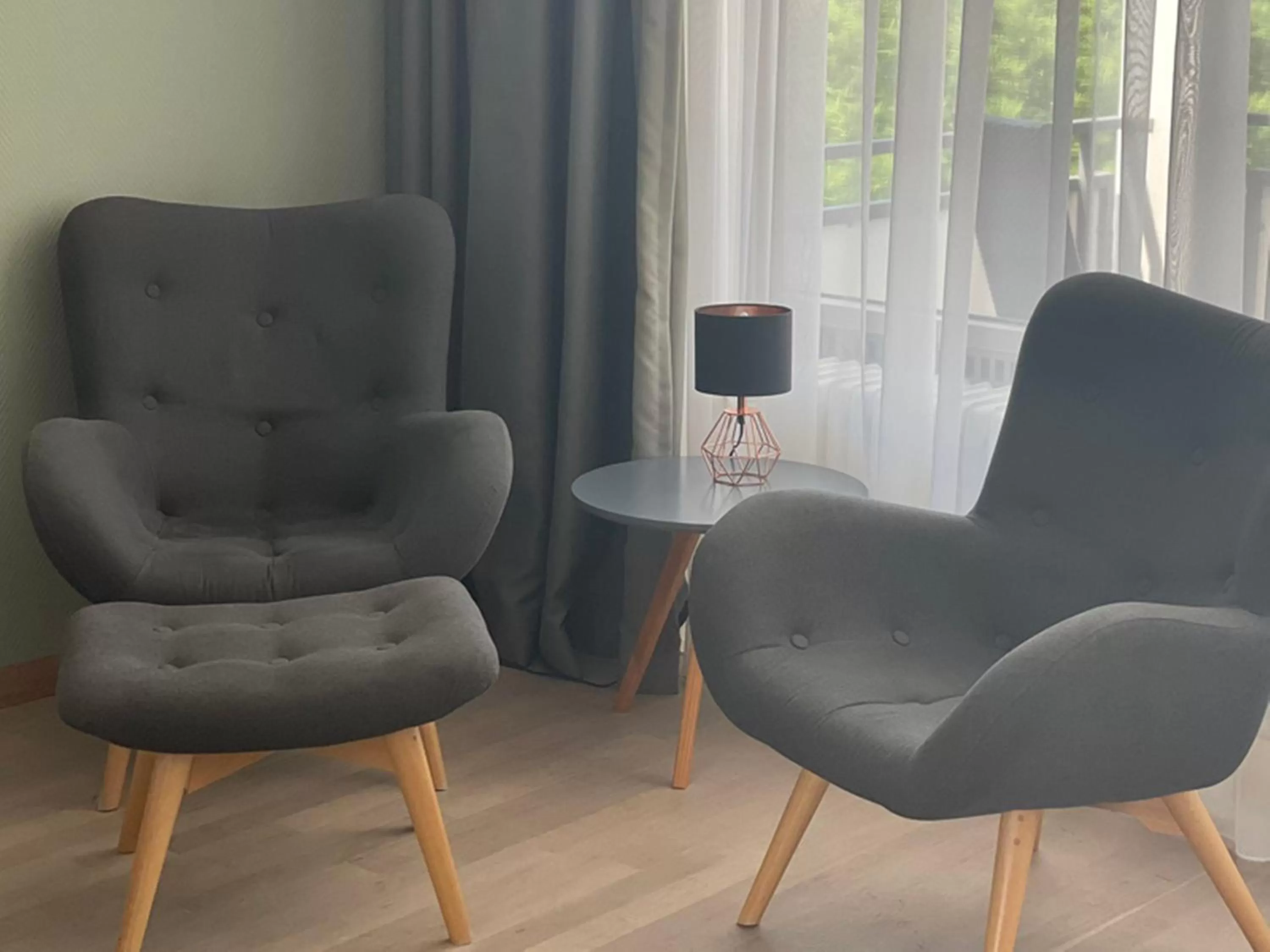 Seating area in Das Eckert - Lifestyle Design Hotel & Fine Dining bei Basel (Grenzach)