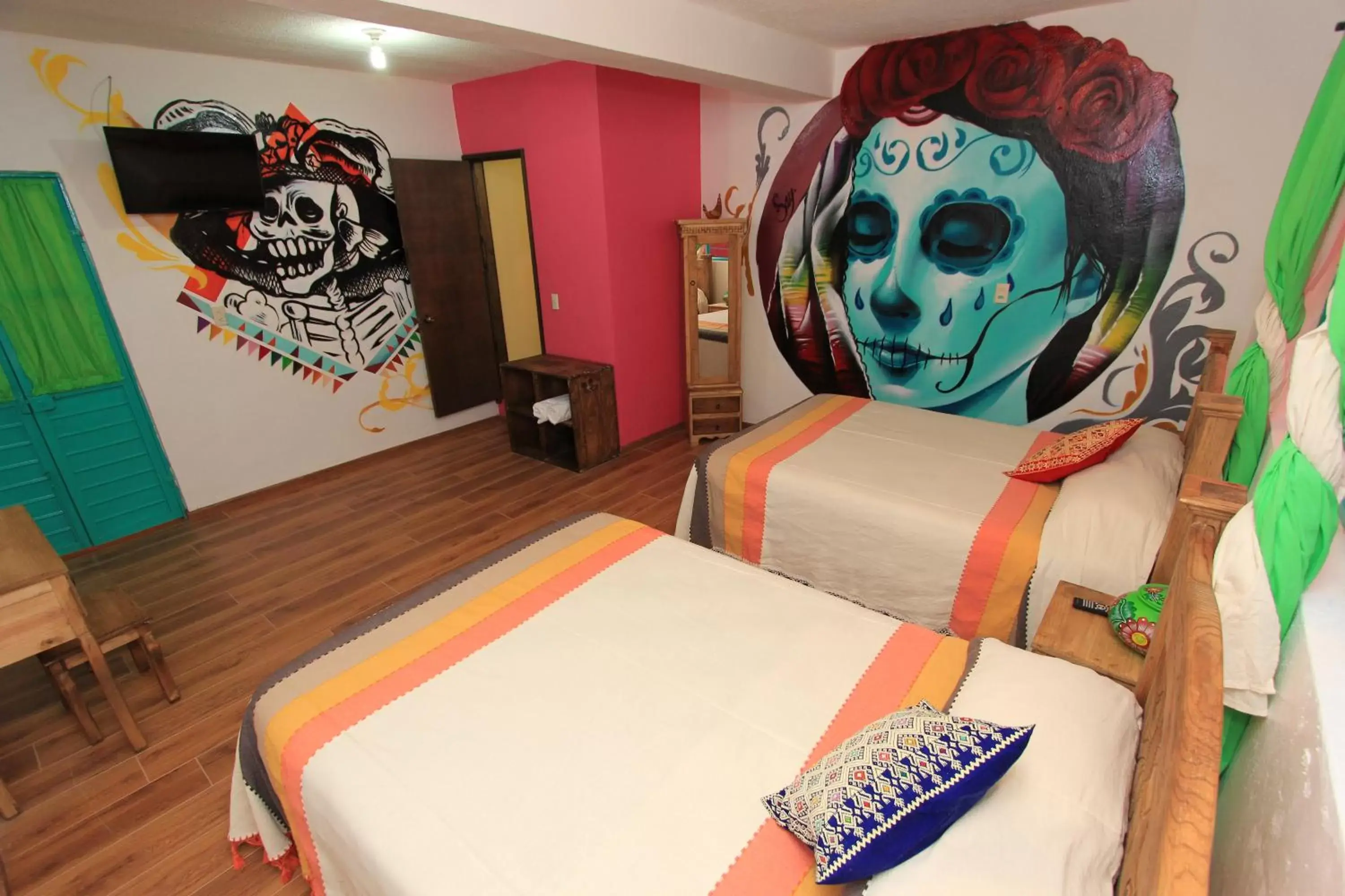 Double Room with Two Double Beds in Casa los Gallos Double Room with Two Double Beds in Casa los Gallos