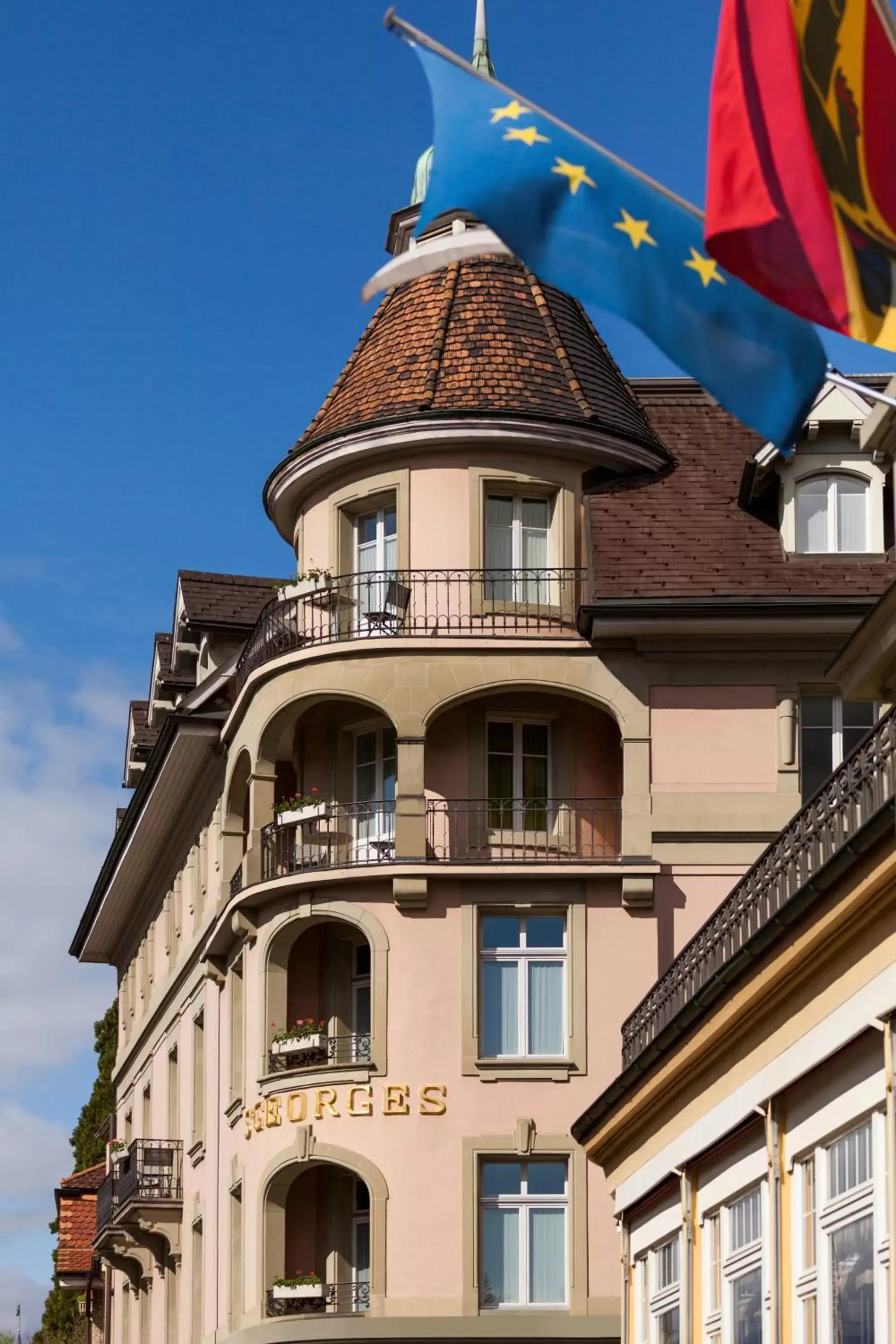 Facade/entrance, Property Building in Hotel Royal St Georges Interlaken MGallery Collection