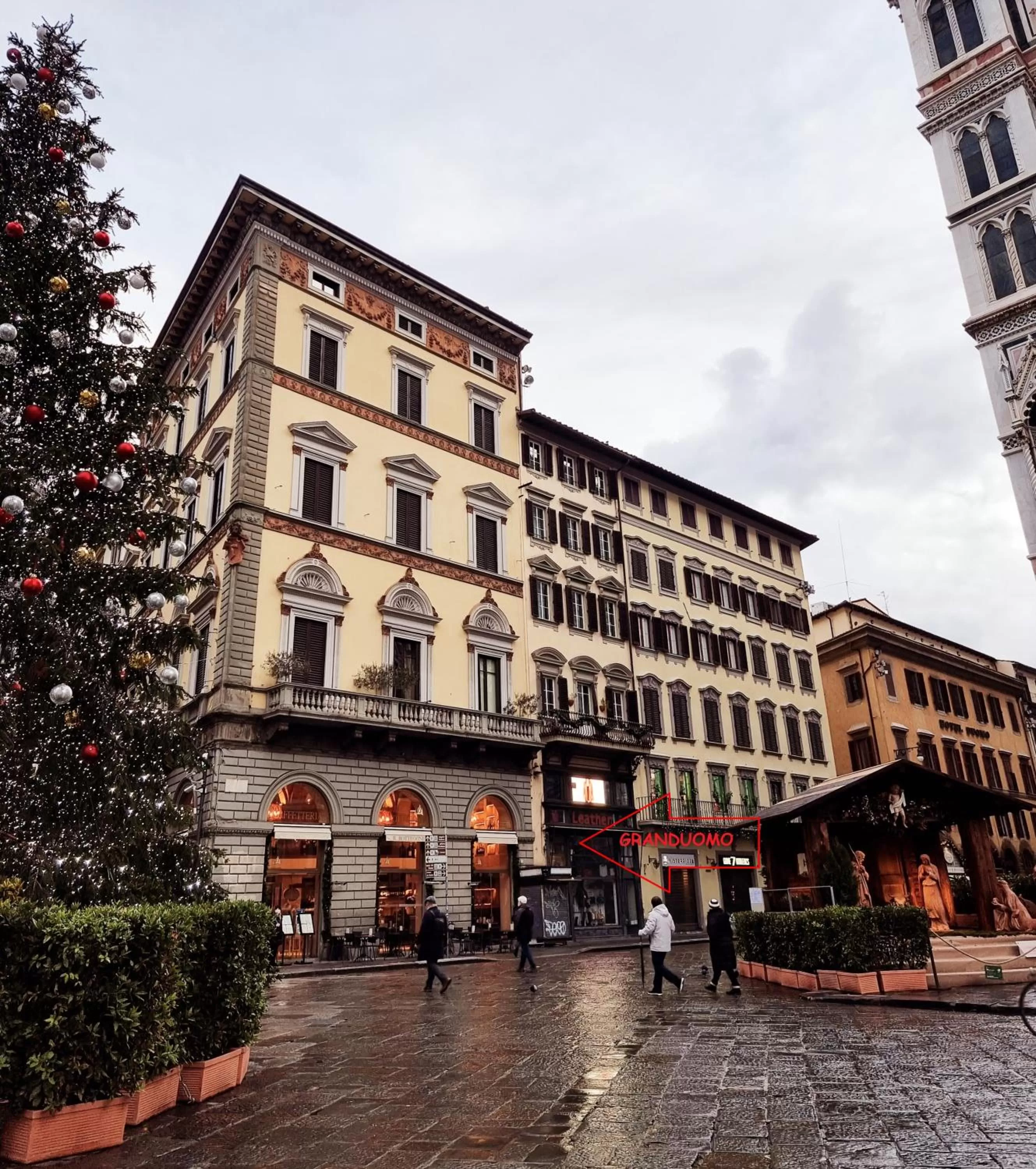 Facade/entrance in Granduomo Charming Accomodation