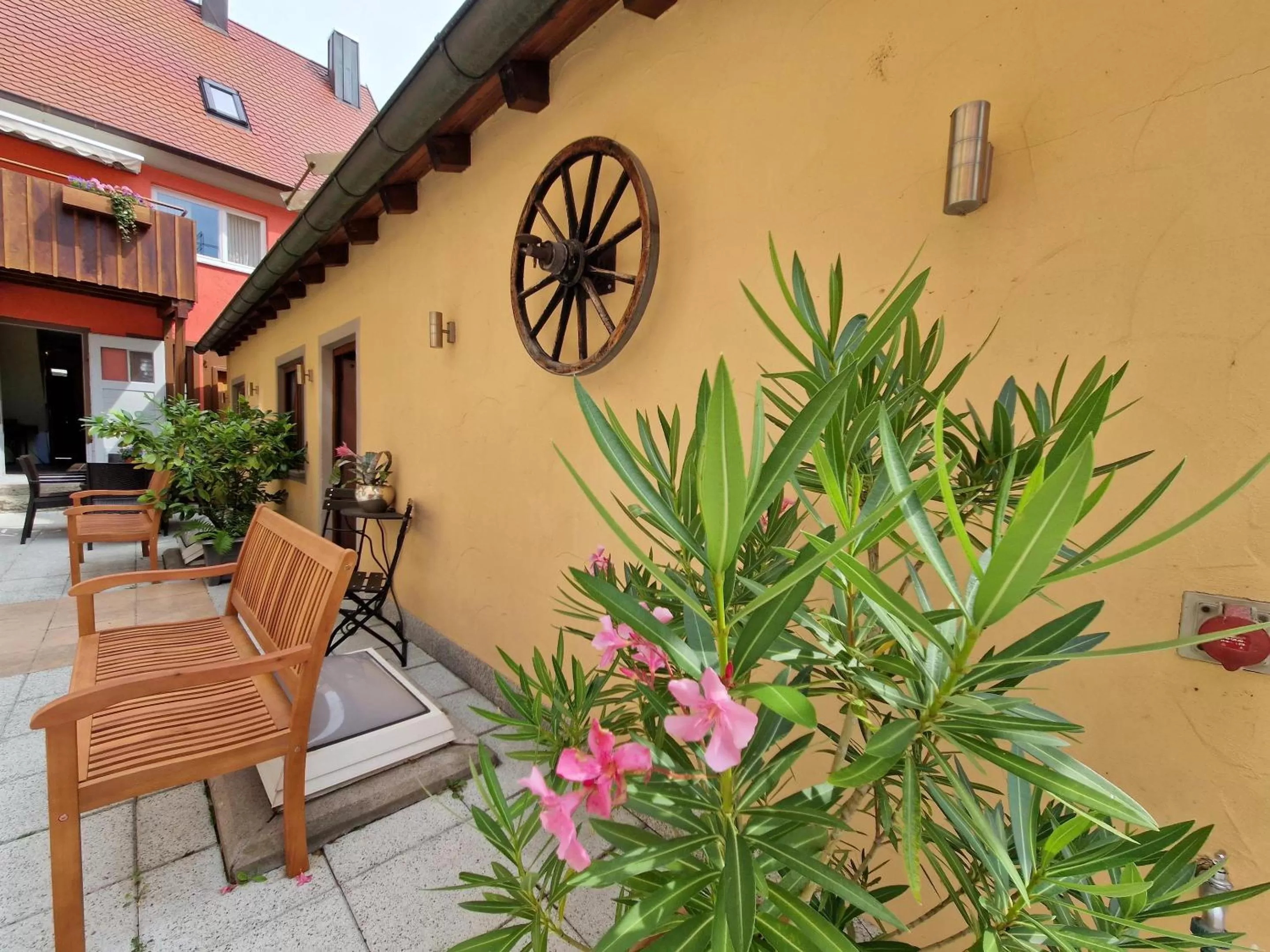 Balcony/Terrace in Laurentius Boutique-Hotel & Restaurant