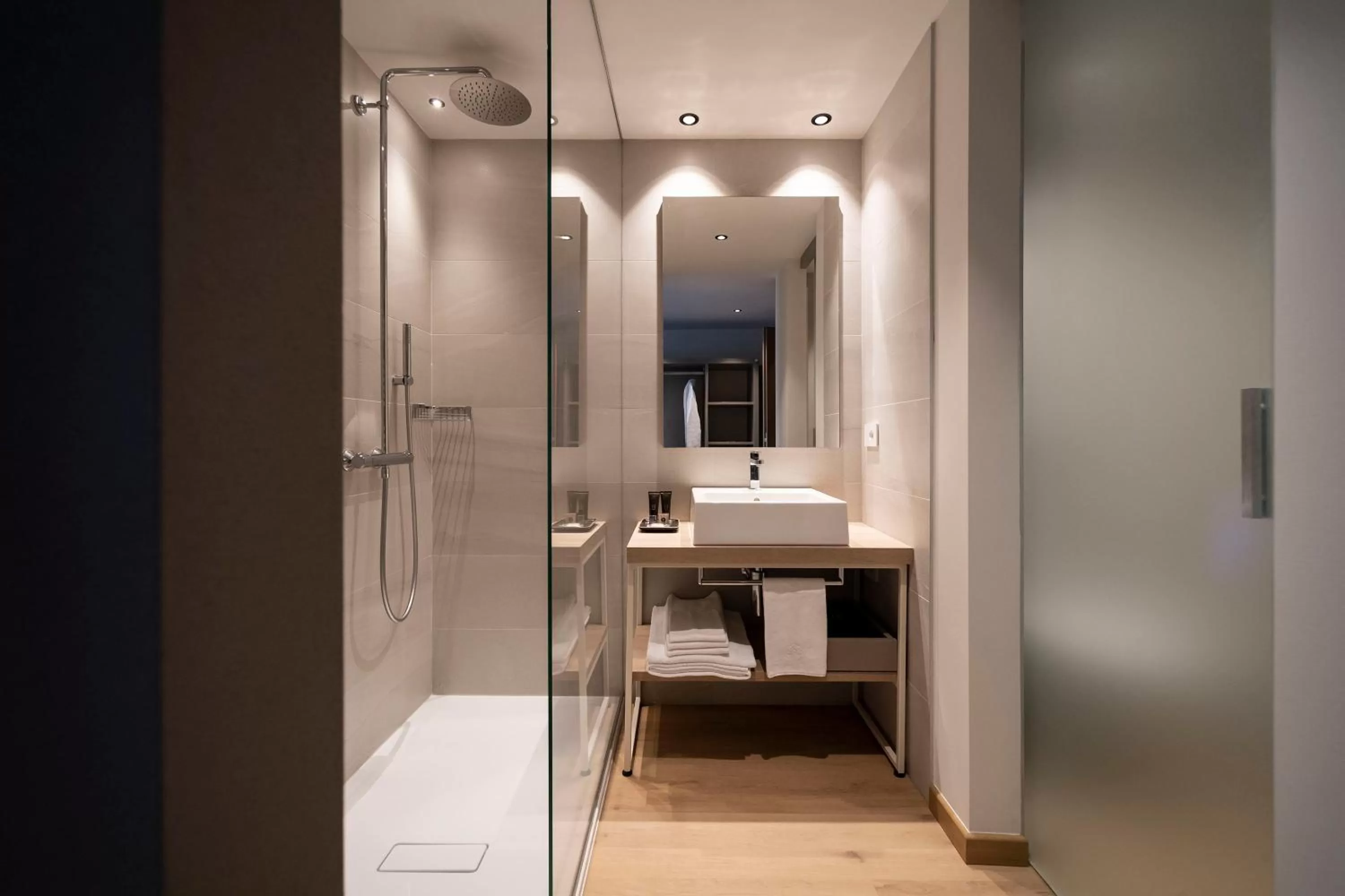 Shower in Be Place Adult Friendly Hotel