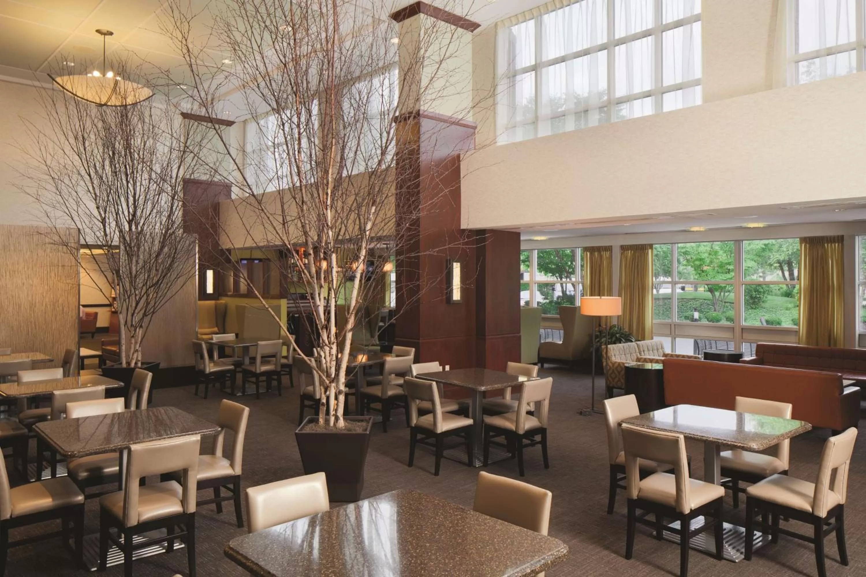Lobby or reception in DoubleTree by Hilton Hotel Boston Bayside