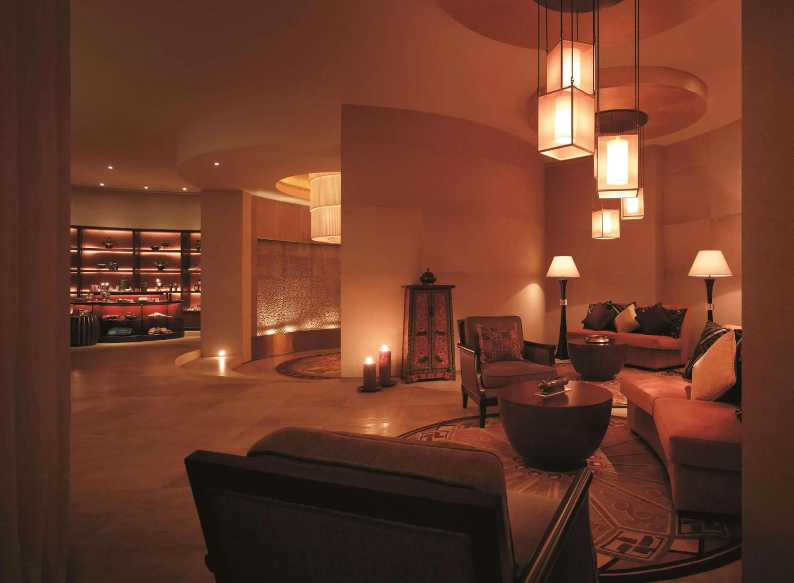 Spa and wellness centre/facilities, Lounge/Bar in Shangri-La Guangzhou