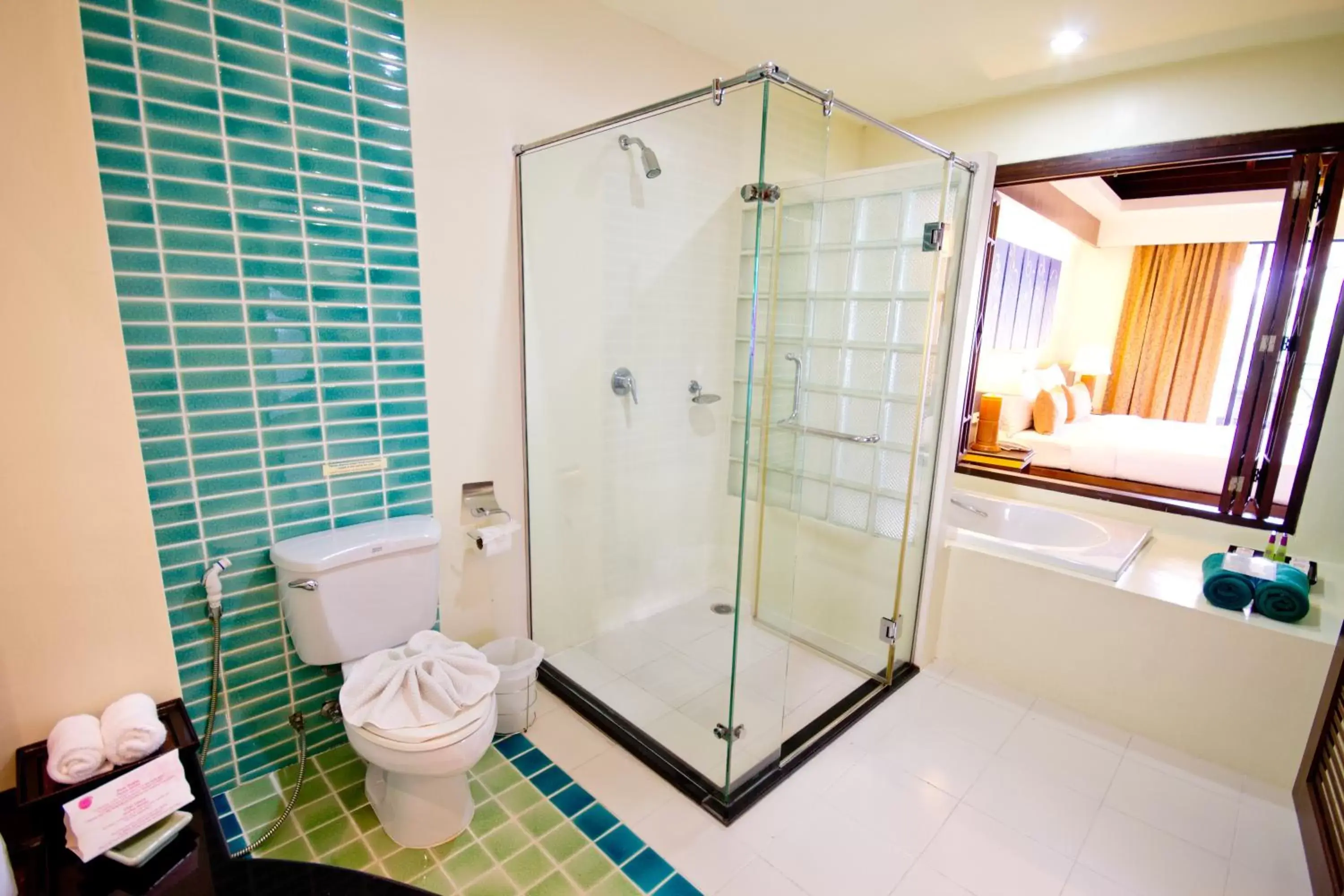 Bathroom in Khaolak Orchid Beach Resort - SHA Extra Plus