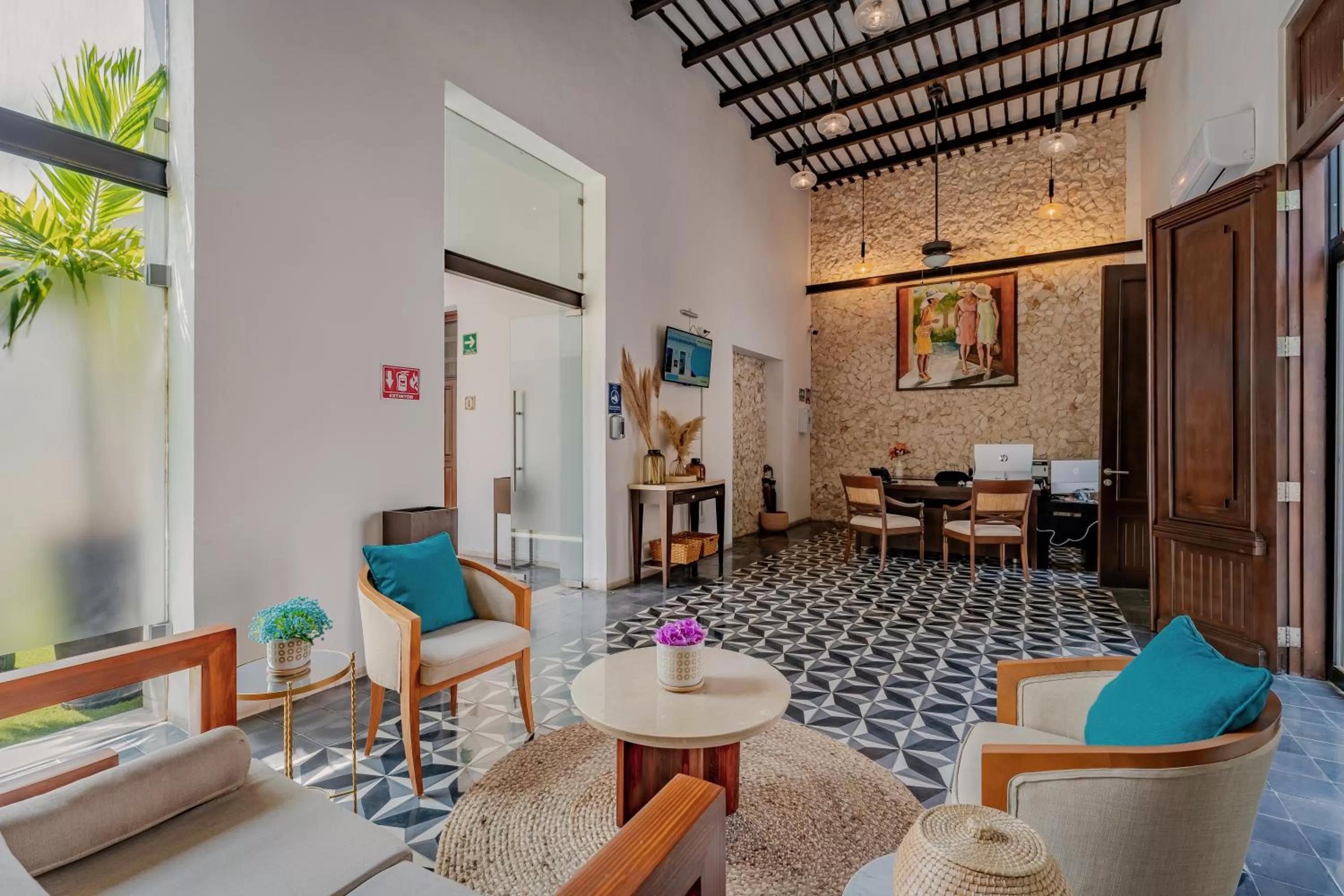 Lobby or reception in Casona Las Tres Marías - Hotel Only adults