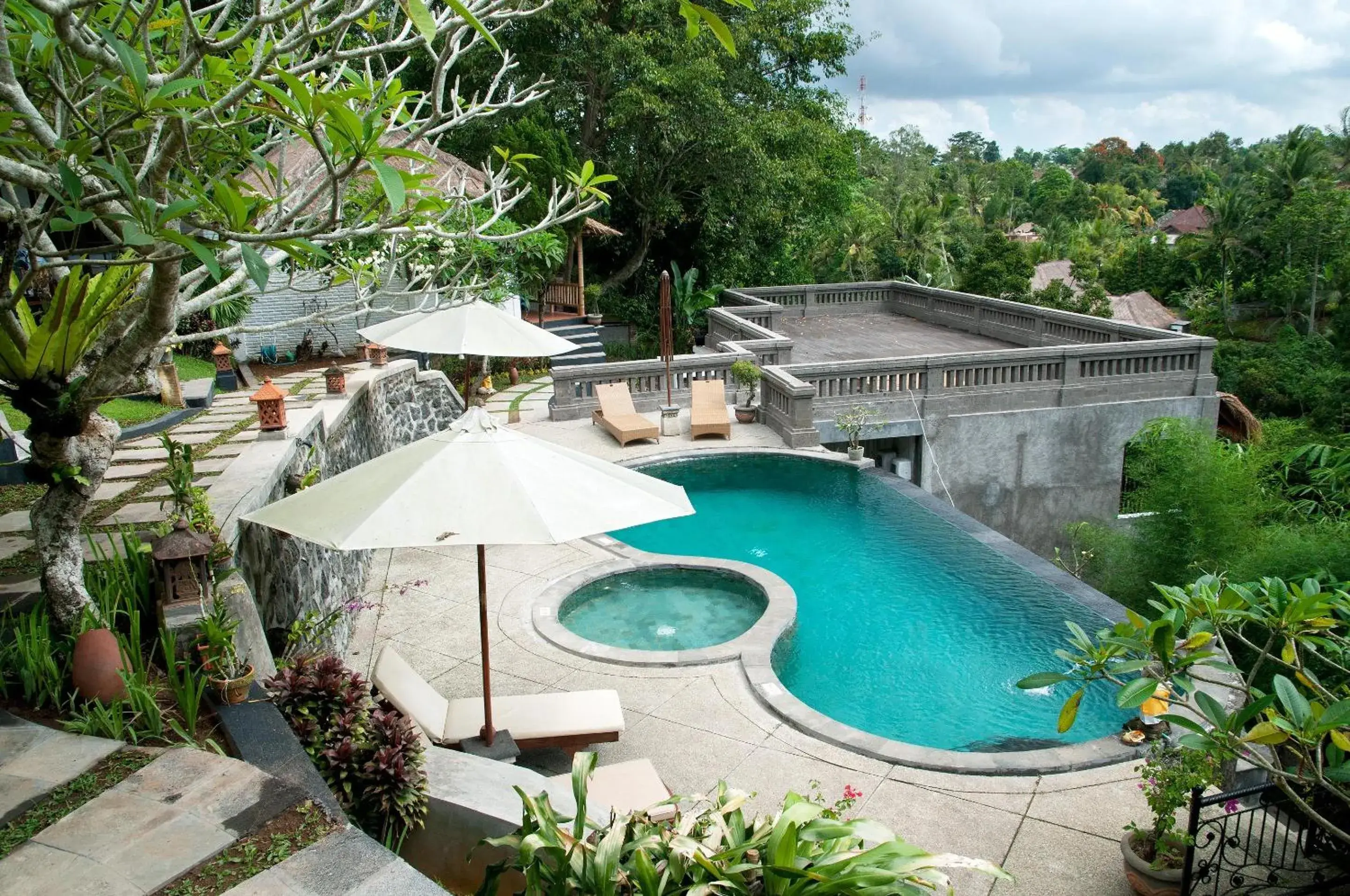 View (from property/room), Pool View in Ubud Dedari Villas