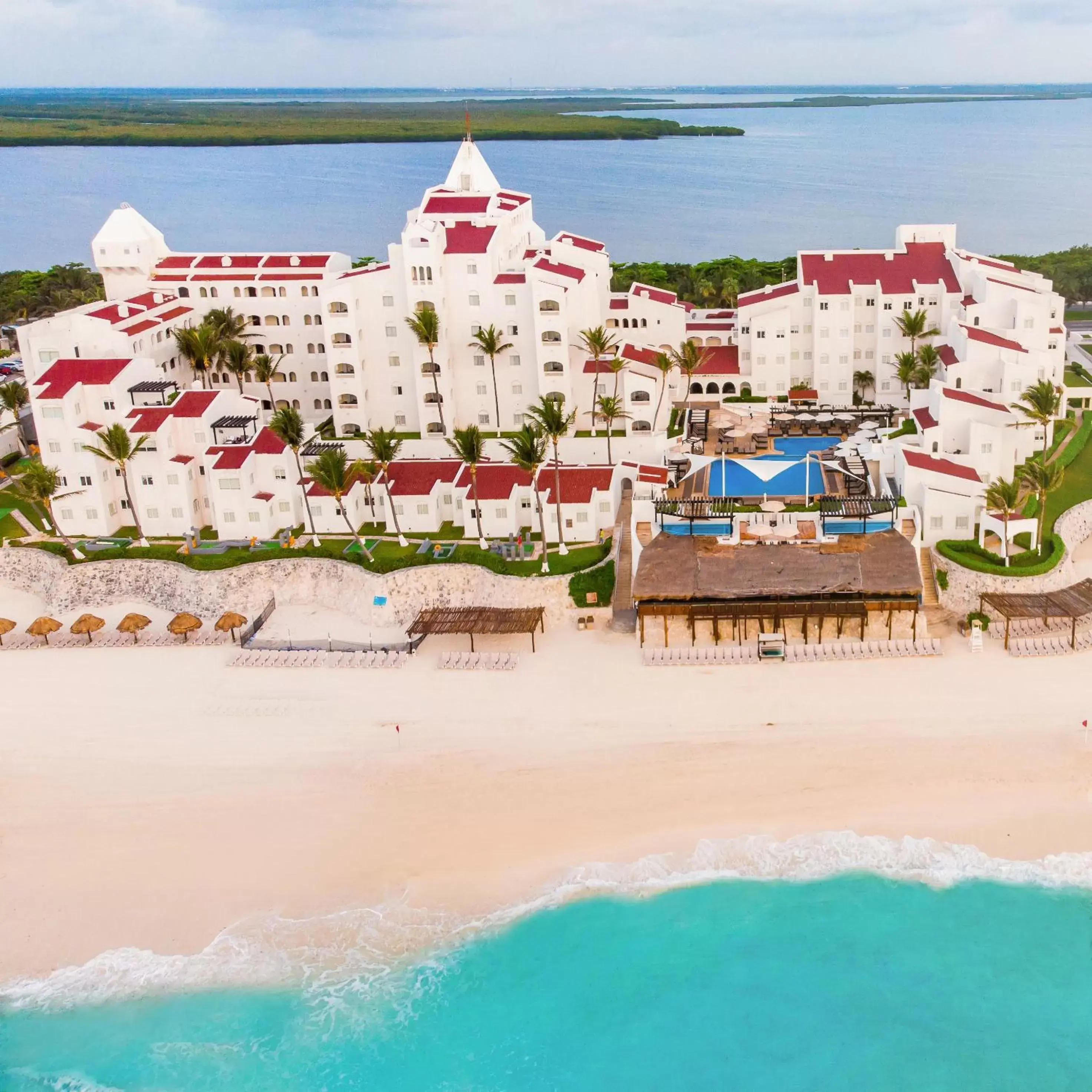 Bird's eye view, Bird's-eye View in GR Caribe Deluxe By Solaris All Inclusive