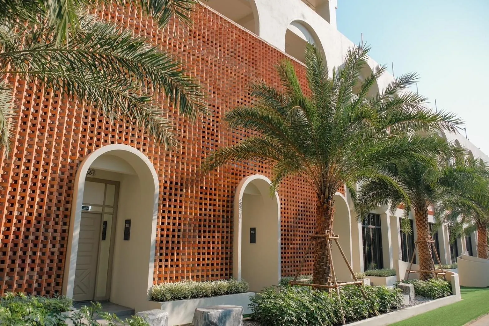 Property building in Maldives Beach Resort