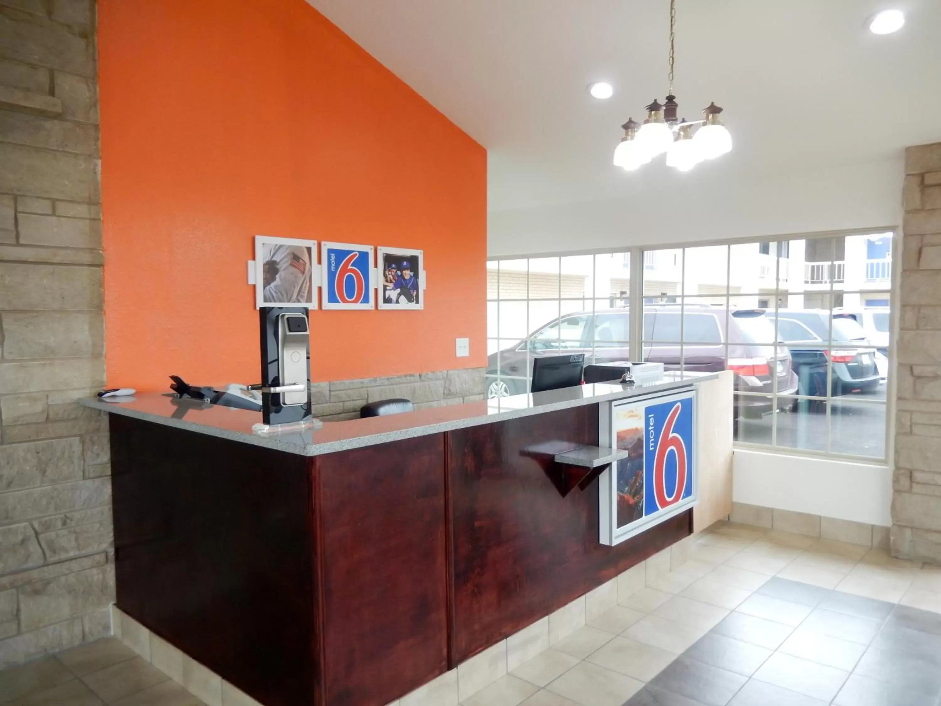 Lobby or reception, Lobby/Reception in Motel 6-Childress, TX