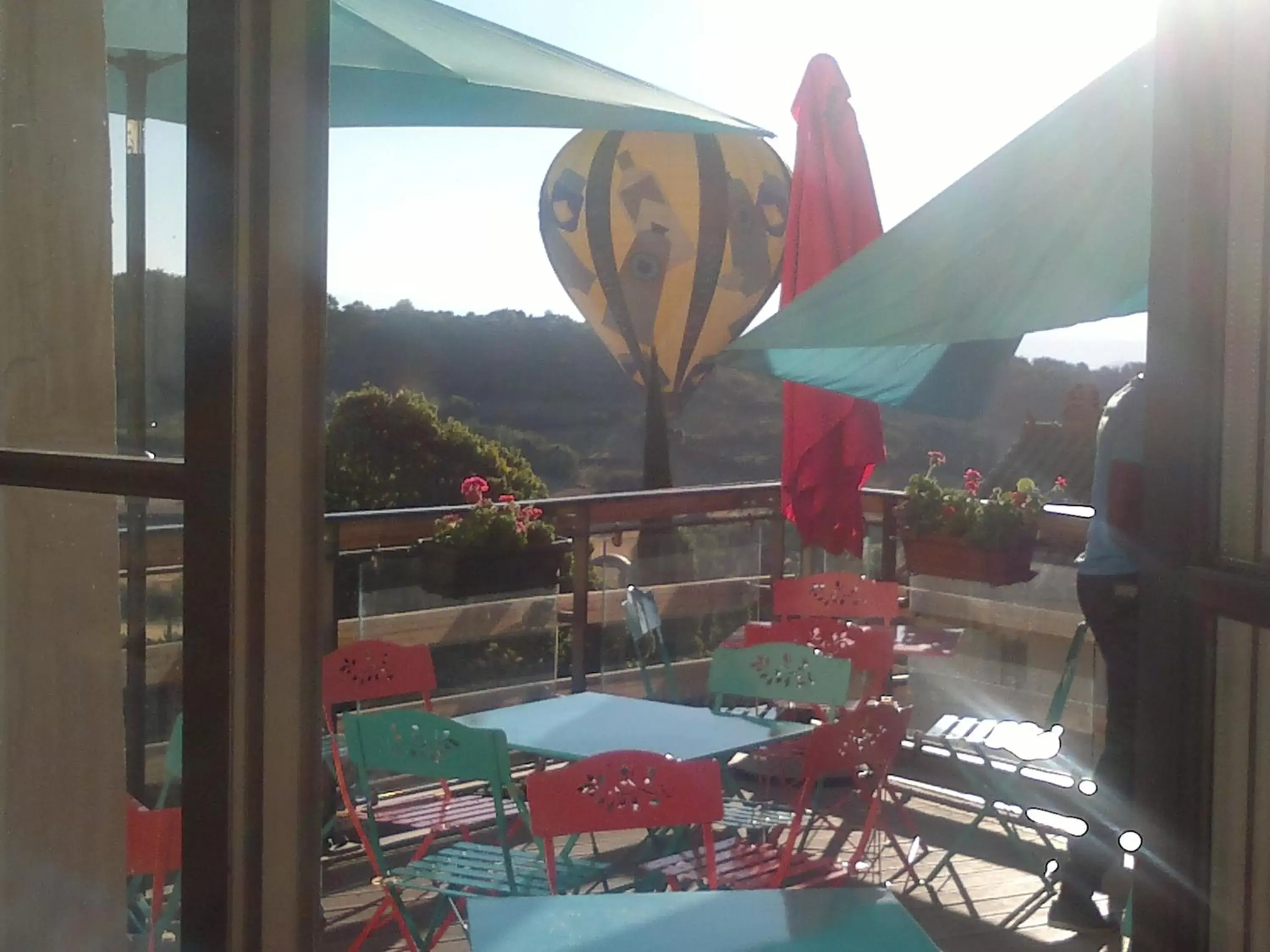 Balcony/Terrace in Hotel Galilee