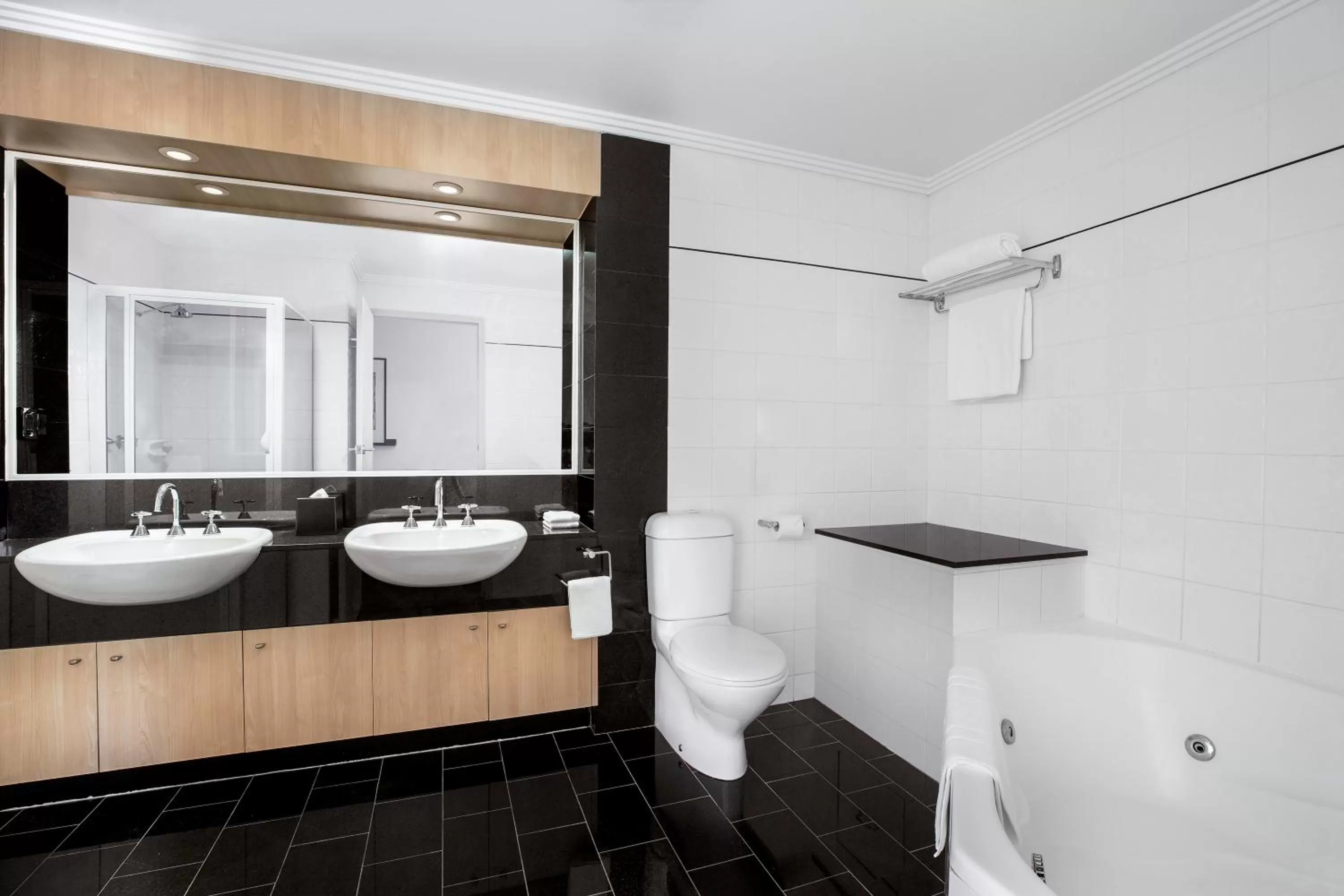 Bathroom in Mantra on Little Bourke Melbourne